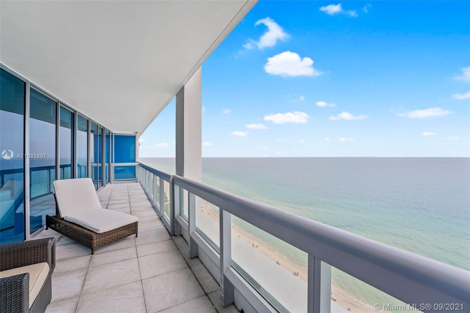 Unique opportunity to own this combined residence 2006/2007.  Direct ocean & bay views in North Tower at The Carillon Hotel & Spa. Exceptionally large living space of 3,615 square feet + 3 terraces, 2 parking spaces and 16 memberships.  In-laws in town for the Holidays but still want some privacy? This unit has the ability to divide into 2 separate functional units with Full kitchens and laundry. Don't miss out, this size unit combined and ready to move in won't last. World class 70,000 sq. ft. fitness/spa facilities, daily fitness activities/lectures, 4 pools, gourmet restaurants, etc. Please click on Virtual tour for ability to walk unit from anywhere in the world!