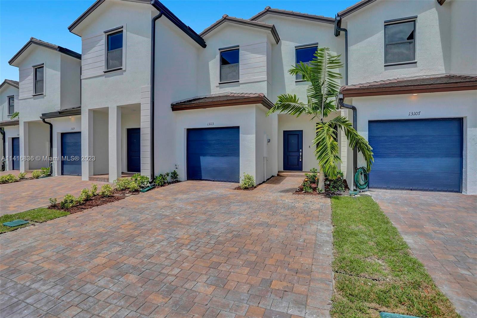 New built 2022 Townhome 3 bedrooms and 2 1/2 baths "Bordeaux Model" with ceramic tile flooring on the first floor, providing a sleek and elegant touch. The second-floor features carpeting, ensuring comfort and coziness throughout. What's even more enticing is that the builder is currently selling this model for a significantly higher price, making this an exceptional deal for potential investor or buyer.
