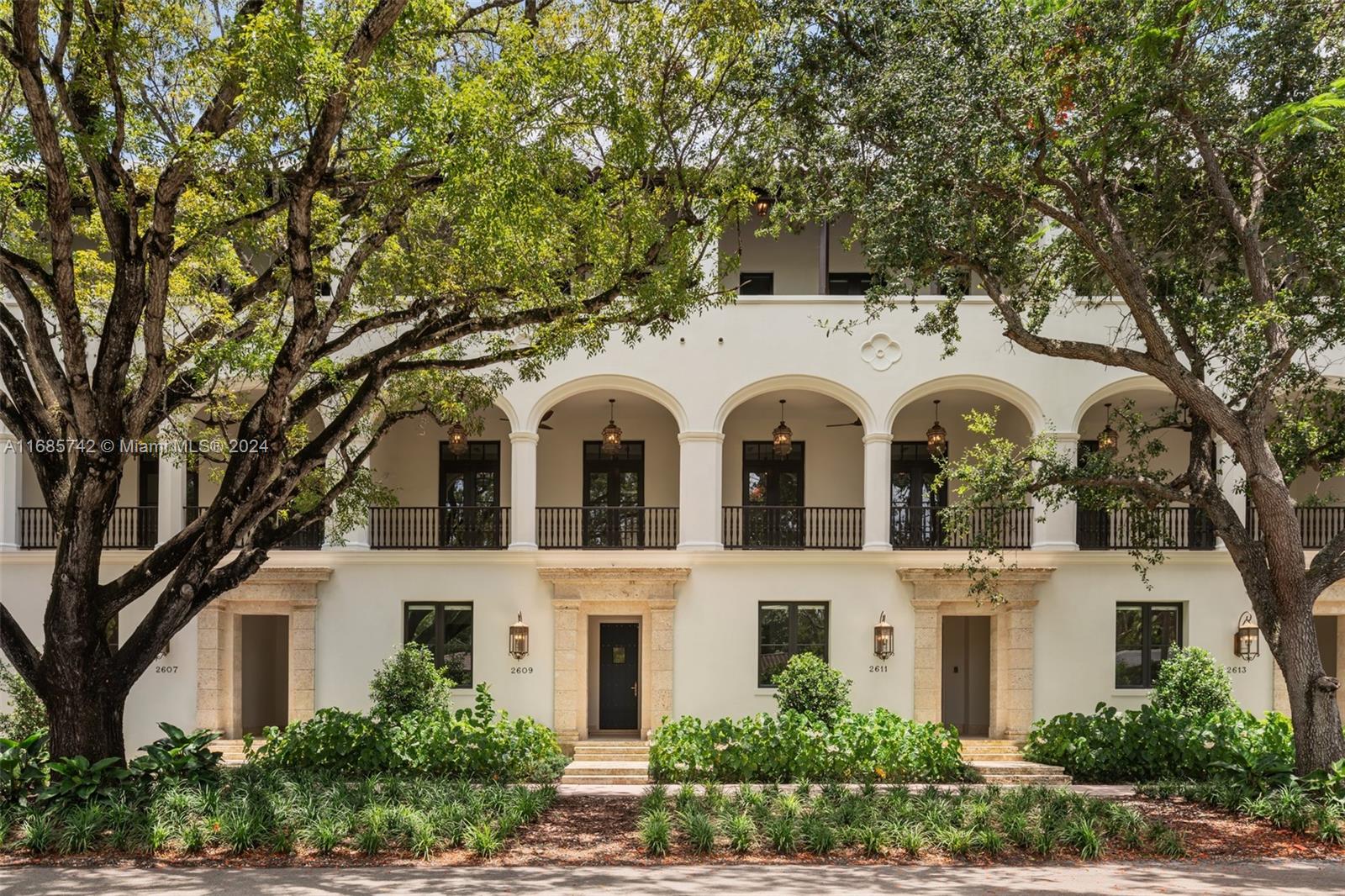 Named after the historical Biltmore neighborhood of Coral Gables where its located, Biltmore Row forms part of the exclusive Biltmore Square. The new three-story homes are walking distance from the city's most historic properties, boutique shopping, popular culinary, entertainment, best schools & hospitals in the County. Steps away from beautiful parks, country clubs, tennis courts, pools & golf courses. Biltmore Rows timeless facade is made up of ten elegant townhomes of to 6000sqft of total area, reminiscent of a distinguished Spanish-colonial residence. Among the hallmarks of Biltmore Row town houses luxurious features include its architectural details & finishes, beautiful living indoor & outdoor spaces. Designed for ultimate security & privacy : fee simple homes with low HOA fee.