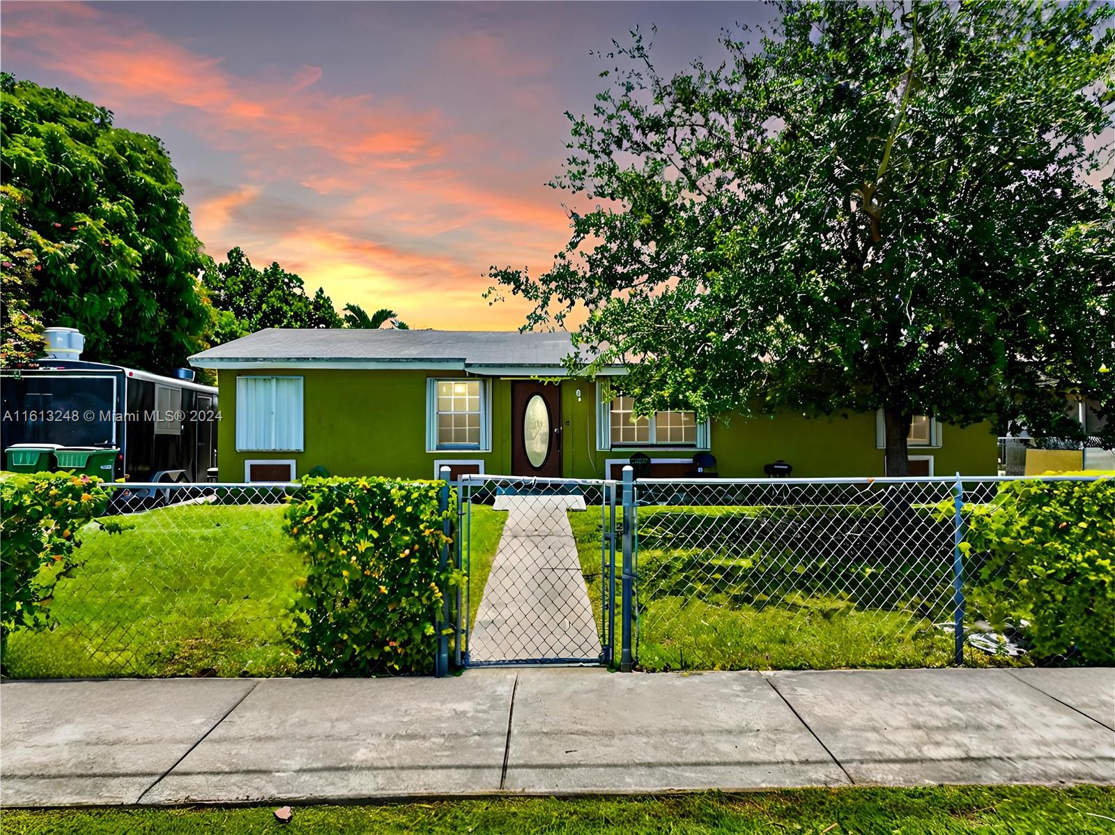 Welcome to your new home! This single-family one-story home with 3 bedrooms and 2 baths is perfect for investors or 1st-time home buyers ready to make this property their own. Located in the highly sought-after Avocado Villas subdivision, the property features an open flr plan for the living and dining areas. The fully functional kitchen boasts stainless steel appliances and lots of cabinets for storage. New AC with Heating. Designated laundry room. The property sits on an oversized lot of 7,500 sq. ft., boasting a pool and a fully fenced yard perfect for relaxation or entertaining guests. Prime location with easy access to Krome Ave, US1, and the Florida Tpk, as well as proximity to the entrance of the Florida Keys. NO HOA!!! **$15K CLOSING COST CREDITS TO THE BUYERS**