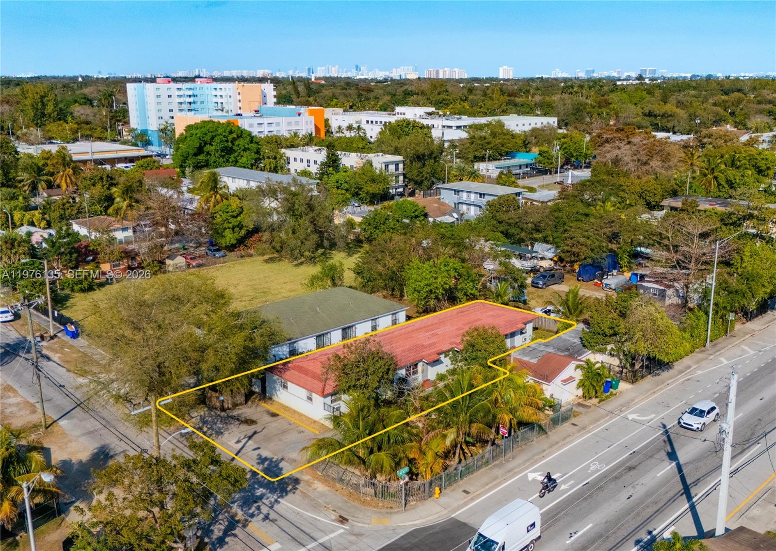 PRESENTING AN INCOME-PRODUCING COVERED ASSET WITH VALUE-ADD POTENTIAL IN SUPPLY-CONSTRAINED
COMMERCIAL ZONING POCKET OF LITTLE RIVER.

Sporting a well-balanced unit mix of (2) 1-BR/1-Bath and (2) 2-BR/2-Bath units with consistent occupancy at below-market rents, the property delivers dependable performance with tons of upside through aesthetic, structural, and rental value-add execution. The asset benefits from a new roof (replaced in 2023) and solid overall condition as-is, with optionality for strategic capital improvements to address upcoming recertification and cosmetic upgrades geared toward strengthening tenant appeal.

Located adjacent to the NE 82nd Street connector-corridor, the property benefits from unmatched accessibility between I-95 and the Little River area’s main
business district and transit hubs such as Biscayne Blvd, NE 79th Street and NE 2nd Avenue. With underlying T5-O commercial zoning, this property offers rare
usage flexibility, allowing an investor to maximize long-term gains via re-development or adaptive re-use toward a range of commercial uses including retail, office, education and multi-family.