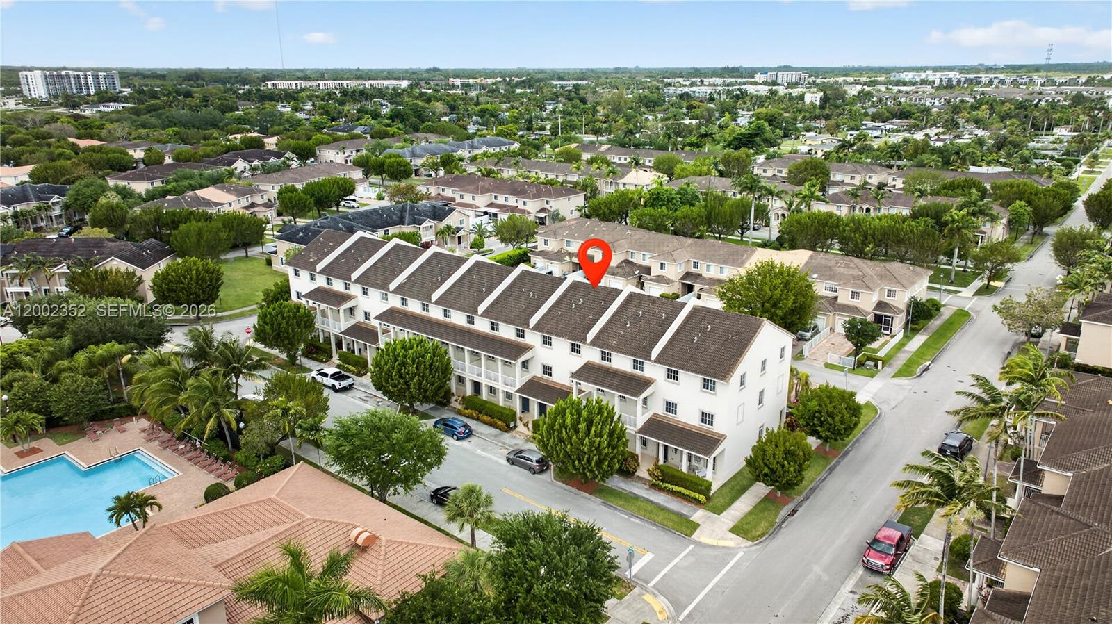 If you are looking for buying a property and keep your mortgage payment the lowest, even lower than renting, this stunning townhome is the perfect choice for you. It features an spacious and conveniently designed in-law quarter with 1 master bedroom, spacious bathroom, living-dining room, independent entrance and parking space that’ll provide additional income making your monthly payment really low. In addition, the main house features 4 bedrooms and 3 bathrooms, large kitchen and dining area, very cozy living room, all that in pristine conditions very well kept by the only owner the property had so far. Property is located very close to Turnpike Express way and US-1, in a vibrant and very quiet community. It also offers 1 car garage, 3 parking spots and additional street parking available.
Easy to show, call Listings Agent to schedule showings.