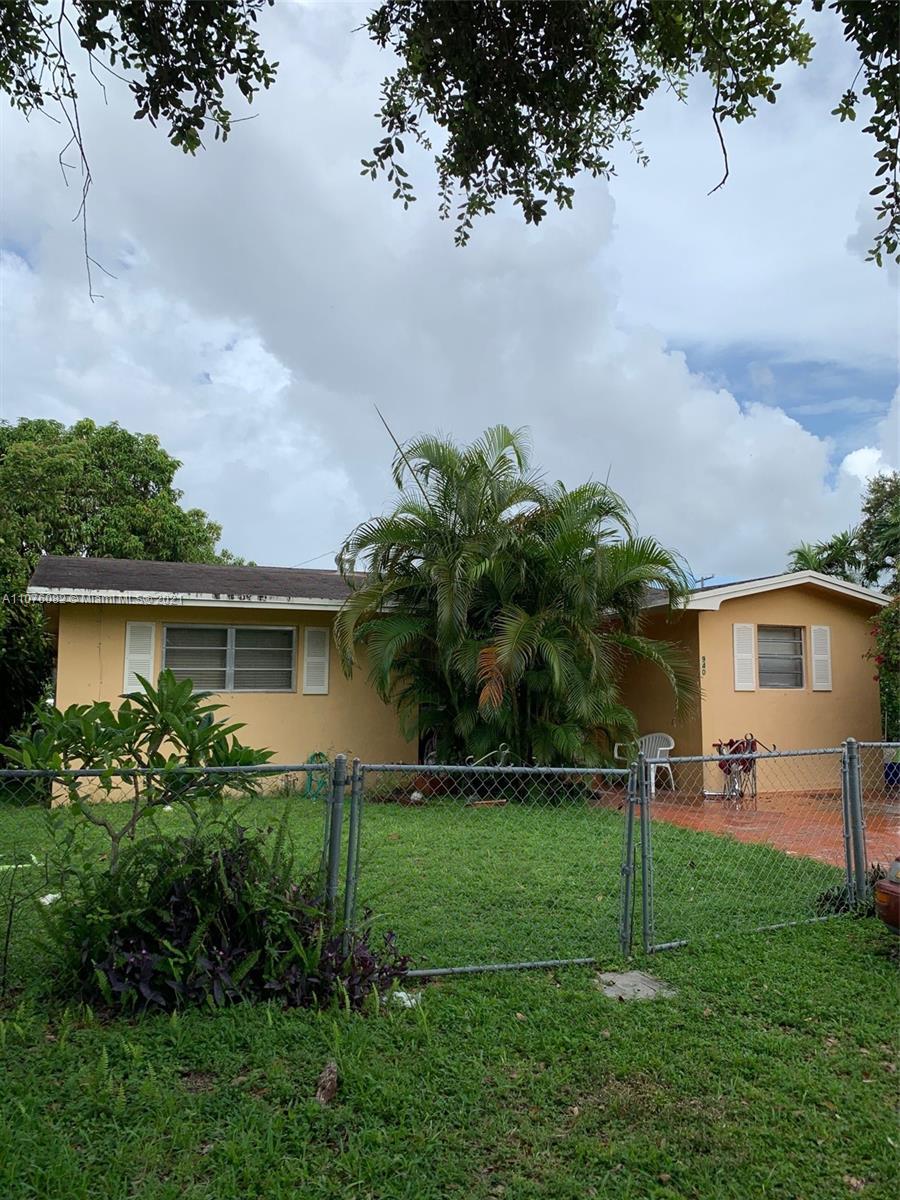 Fantastic 2 Separate Houses facing different directions in a nice neighborhood! First House features: 3 bedrooms/2 bathrooms, ceramic tile floors thru-out, updated kitchen, washer & dryer, spacious parking in the front entrance & fenced front yard. Second House features: 3 bedrooms/1 Bathroom, ceramic tile floors thru-out, washer/dryer, good parking in the front & fenced front yard! Great Location close to schools, major highways, shopping centers & restaurants!