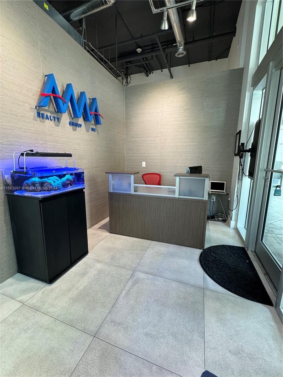 Ready to move in, prime location office with street exposure fully furnished that includes, 3 private offices, conference room, 7 work stations, kitchen, reception area and 2 parking spaces. Building has valet parking and 24 hours security. Located across street from The Marriott Hotel and next to The Marriott Courdyard minutes away from major highways, Metrorail, Dadeland Mall, restaurants and more.