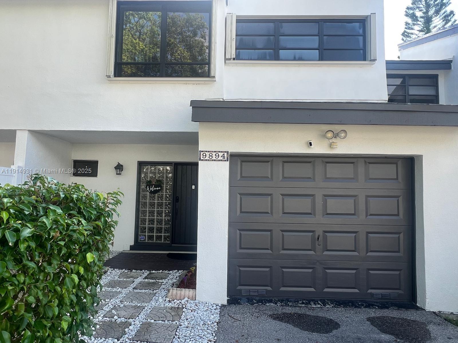 Beautiful townhouse in a central location in Plantation. Full Accordion Shutters. Spacious rooms with high ceilings at the entrance. Renovated half bath on the first floor. Ample dining/living room area. Gorgeous kitchen with wood cabinets, quartz countertops, and stainless steel appliances. The second-floor master bedroom features newer laminate floors & a huge walk-in closet. The master bedroom bathroom has also been renovated. The washer and dryer are also located on the second floor. The bedrooms are a good size, and the second bathroom has also been renovated. The patio has a beautiful view of the lake. This property is centrally located close to major roads, hospitals, restaurants, shopping, and so much more!