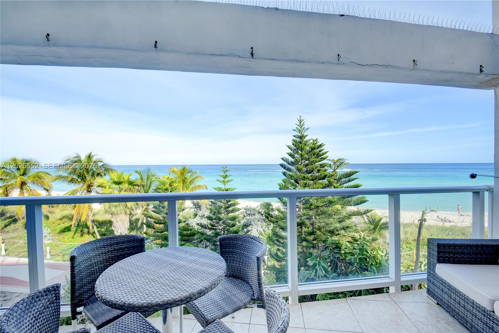 Live the ultimate Miami Beach lifestyle or maximize your investment portfolio with this spectacular, fully renovated two-story direct oceanfront condo at 5445 Collins Avenue. Offered at $1,385,000, this sprawling 2,070-square-foot residence perfectly blends the expansive feel of a single-family home with the luxury of high-rise coastal living.With zero rental restrictions and an active, successful short-term rental history on VRBO, this turnkey property is a premier income-producing powerhouse on Millionaire's Row. Even more lucrative for savvy investors: the building sits on a massive 4+ acre oceanfront lot, positioning owners for a massive windfall as major developers consistently compete to buy out the complex at a premium