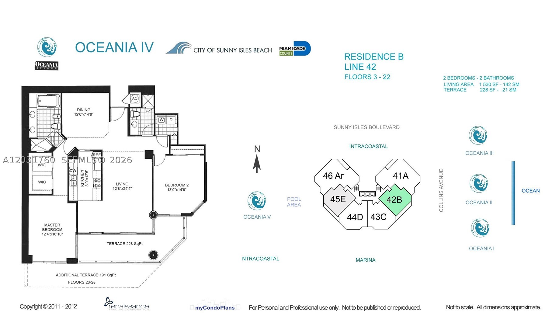 OCEANIA IV CONDO - Residential Lease