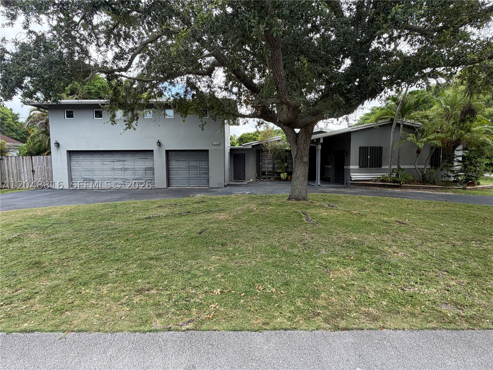 Rare opportunity! This updated 3-bedroom, 2-bath home features an exceptional 4-car garage and a private pool. The property offers potential to expand by adding additional living space and/or converting the oversized 3-car portion of the garage into a spacious primary suite with a luxurious bathroom. For builders and investors, the lot also presents an excellent opportunity to build a larger custom home. Whether you’re looking to renovate, expand, or redevelop, this property offers endless possibilities. Actual Living area 1,522 Sqft. (Per Appraiser).