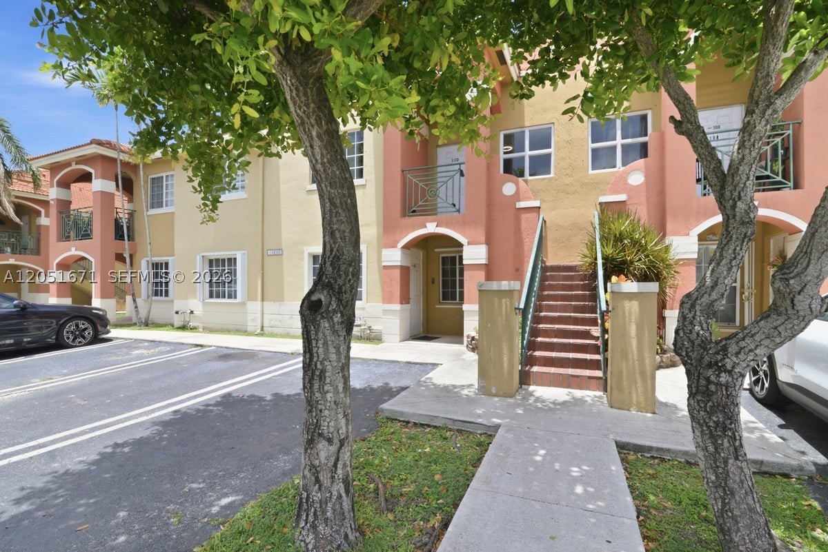 Spacious 3 bedroom, 3 bathroom condo offering approximately 1,500 square feet of comfortable living space. This functional floor plan features a full bedroom and bathroom on the main level, with two generously sized upstairs bedrooms, each with its own private bathroom. The unit includes an in unit washer and dryer, plus two assigned parking spaces for added convenience.

Located in a well maintained community with amenities including a community pool and easy access to shopping, dining, schools, and major highways. The association maintains reserves, making this an excellent opportunity for buyers who may qualify for conventional financing with as little as 5% down. Don’t miss the opportunity to make this spacious condo your own!