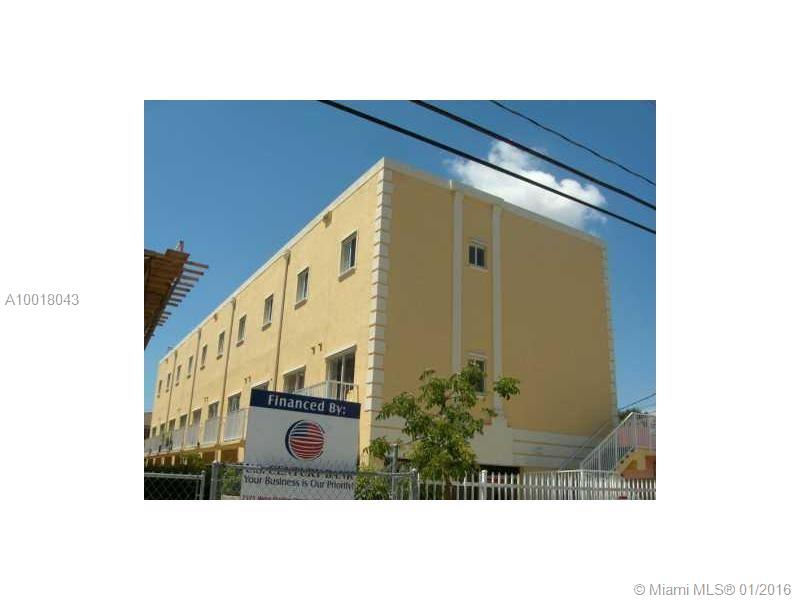 Centrally located.Gated.Finished in 2005, modern construction.Walk up style condo.One bedroom, one full bath plus washer & dryer located on the second floor.There is a half bath for your guests on the first floor.Ceramic tile on first floor and 24X24 porcelanto on the second floor. Park your car inside the gated covered parking space.Only 10 units per building.Close to public transportation.Very near to Brickell Financial District Easy to show call/text LA for LBX combination