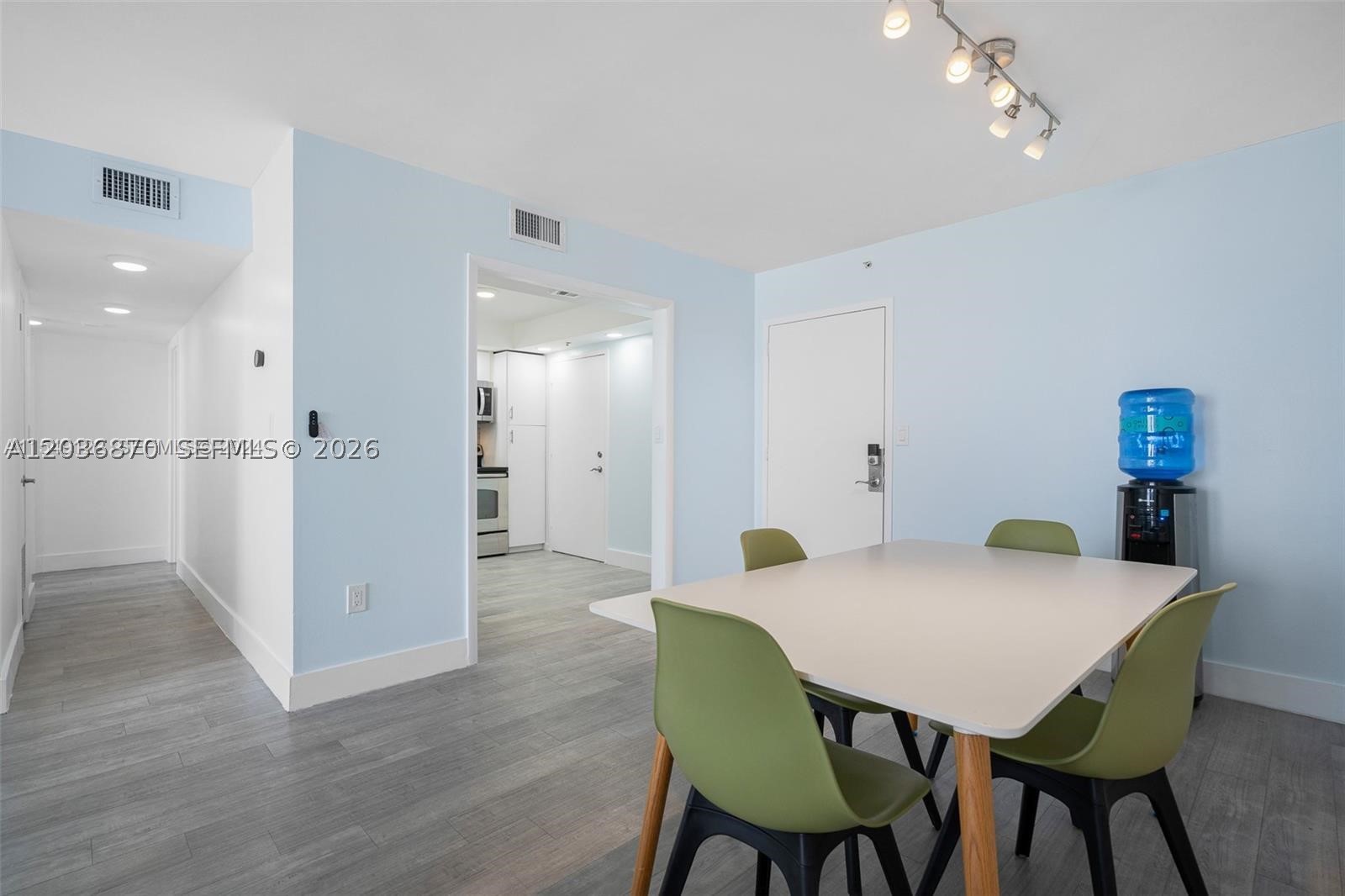 Fully updated 1,258 SqFt, 2-bedroom, 2-bathroom waterfront five-star condo complex in the heart of Aventura. This lower Penthouse unit features spacious living/dining rooms, stainless steel appliances, new dishwasher and oversized balcony with city and water views. This is a prime location, walking distance to a variety of shops, restaurants.One mile away from the Aventura Mall and 3 miles from the beach. "A" rated schools in walking distance. Amenities: 2 pools, 2 tennis courts, gym, BBQ area, party room w/ a kitchen, library, storage, laundry room on each floor, and dock slips for rent. Man gated 24-hour security. One covered parking space on the 2nd floor and guest parking available. Internet included inHOA. NO assessments.