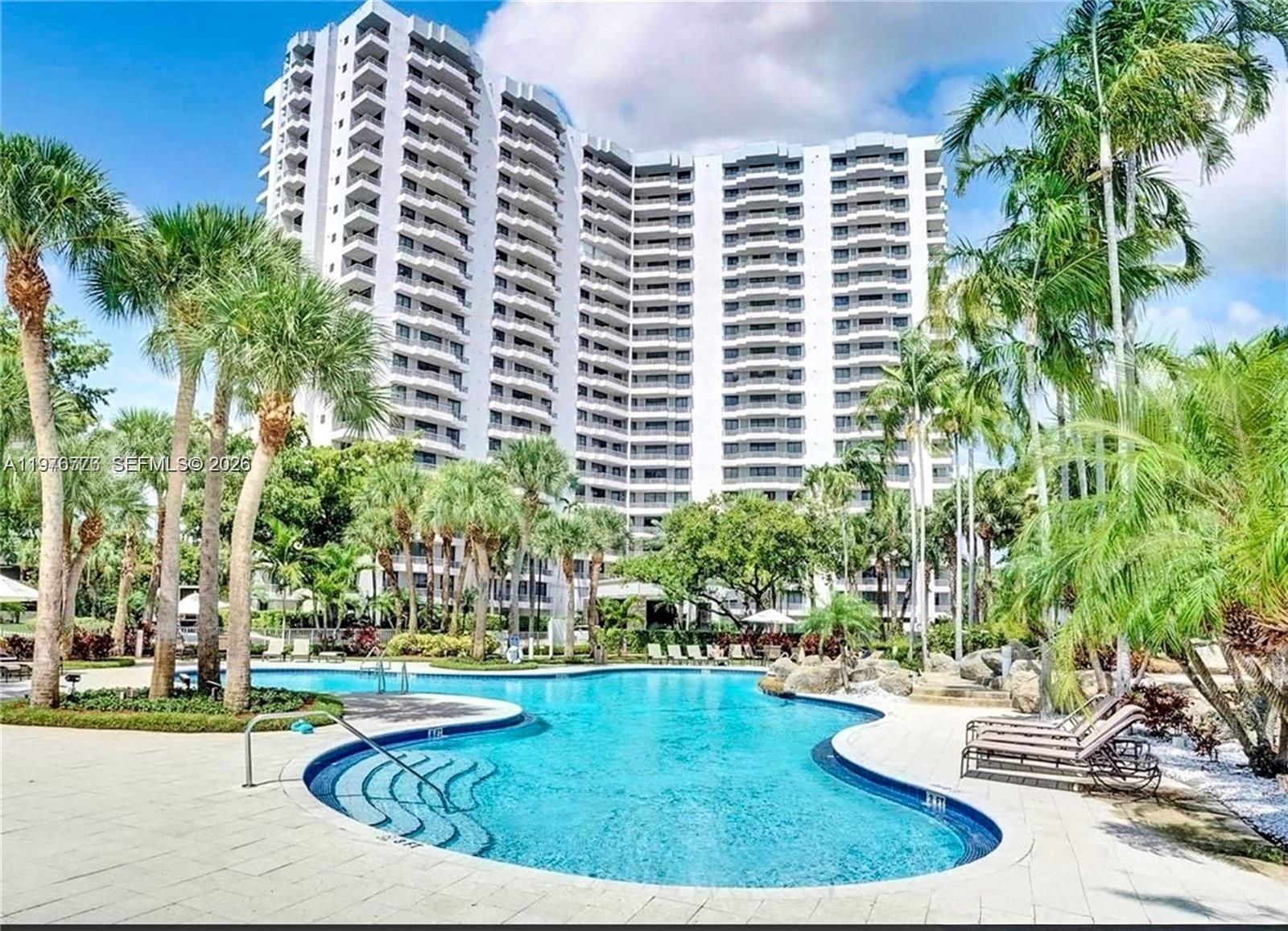 Spacious and bright 2-bedroom residence at Parc Central in the heart of Aventura. This corner unit features an open layout, large private balcony, abundant natural light, and a split floor plan for added privacy. Enjoy resort-style amenities including 24-hour security, fitness center, pool, and more. Prime location just minutes from Aventura Mall, beaches, parks, and top dining. Ideal for end users or investors