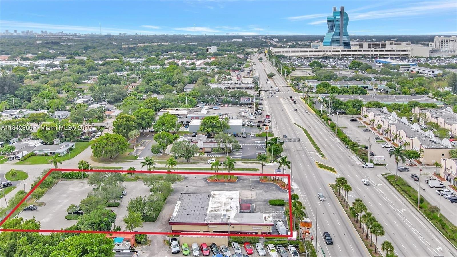 Prime Commercial Land Across from Hard Rock Hotel & Casino!
Exceptional commercial land directly across from the world-famous Seminole Hard Rock Hotel & Casino—a premier high-traffic location in Hollywood, FL. Zoned for commercial use, this property offers incredible exposure and long-term investment potential. Please note: An active business currently operates on-site, but the business is not included in the sale. Just minutes from major highways and Fort Lauderdale Airport. Rare location, endless potential—don’t miss out!