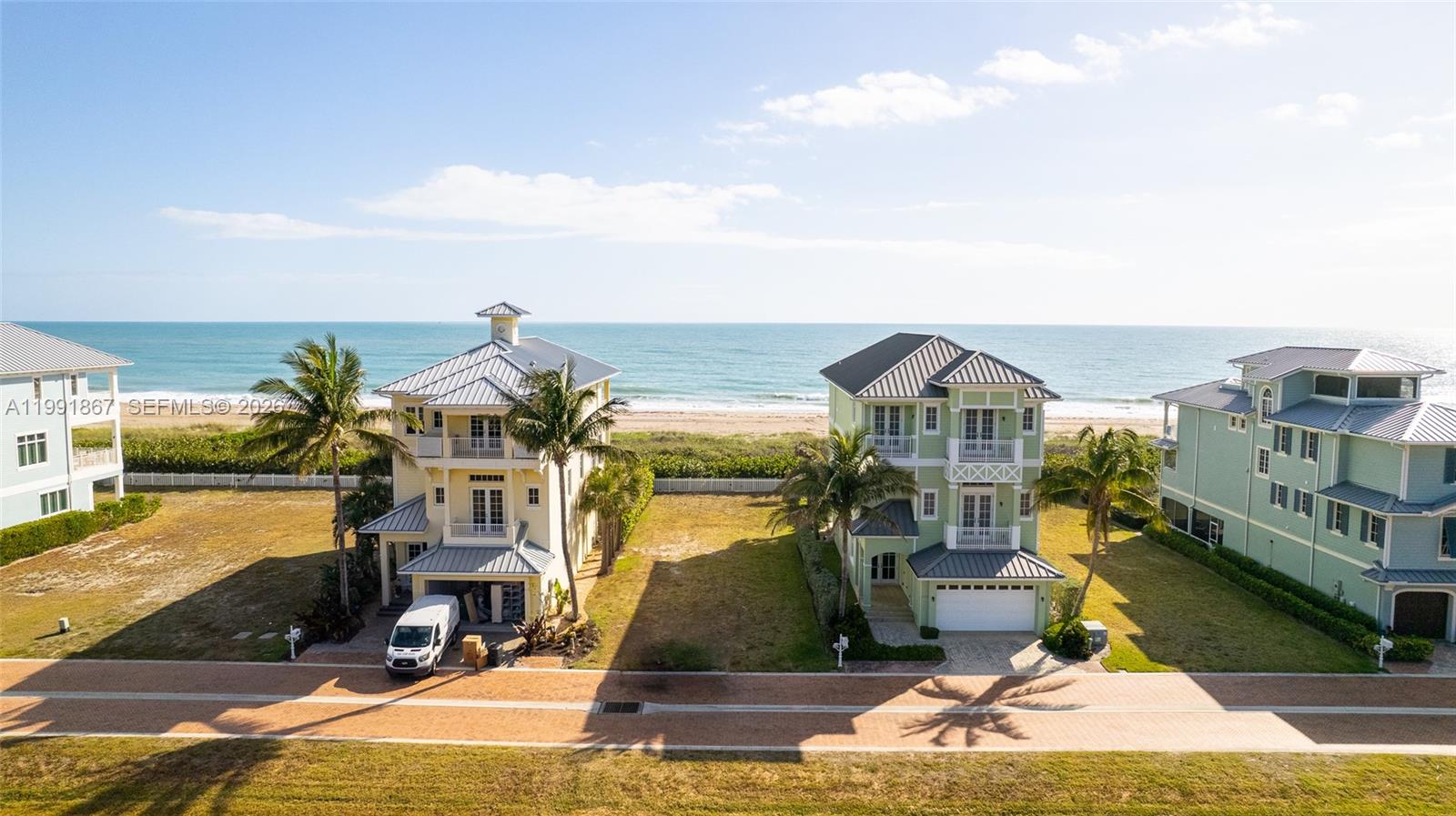 A Rare Opportunity awaits on this 40' x 131' Oceanfront lot. Perfect canvas to build your dream home with views of the ocean and intracoastal waterway. Imagine spectacular sunrises, sunsets, and serene walks on the beach. This 5227 SQFT Lot is situated on the highly desirable south-end of the private community located on Hutchinson Island. Amenities include a beachfront pool and cabana. Easily accessible to upscale shopping, dining, entertainment and more.