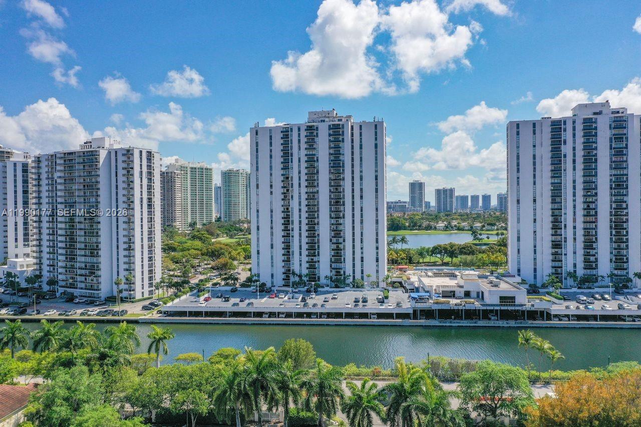 Ideally located on prestigious Country Club Dr in the heart of Aventura, this residence offers the perfect blend of lifestyle and convenience. Just minutes from Aventura Mall, Gulfstream Park & Casino, beautiful beaches, and a wide variety of top-rated restaurants and entertainment.

Enjoy direct access to the scenic 3+ mile walking and biking path surrounding the renowned Turnberry Golf Course—perfect for an active South Florida lifestyle. The community is pedestrian-friendly and offers access to parks, tennis courts, courtesy shuttle services, and more.

This building has successfully completed its 40-year recertification, providing added peace of mind and long-term value. Ideally situated near top-rated schools and within close proximity to two major airports, as well as the Brightline train with service to Miami, West Palm Beach, and Orlando.

The unit features floor-to-ceiling sliding glass doors, abundant natural light, generous closet space including a walk-in closet, and additional storage throughout. Includes 1 covered deeded parking space.

Aventura living at its best—convenient, connected, and full of lifestyle amenities.
