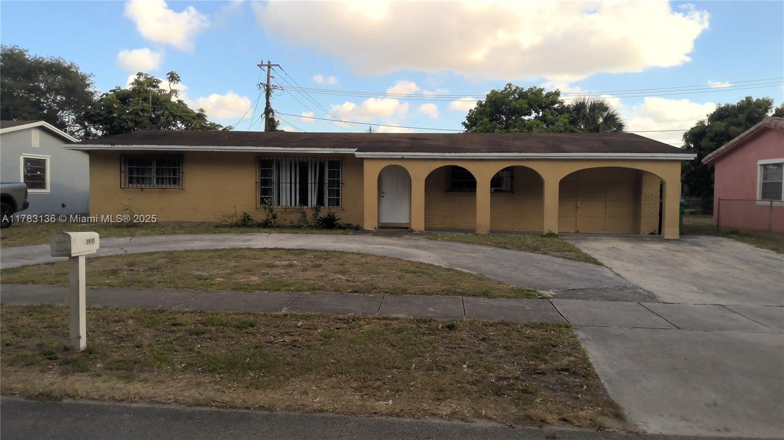 Huge 3BR/2BA single-family home in a quiet area of Miami Gardens! Freshly painted, clean, and ready to move in. Features an open floor plan, tile flooring throughout, washer/dryer, and an oversized fenced backyard. Minutes from Hard Rock Stadium, walking trails, Turnpike, public transportation, schools, shopping, and places of worship.