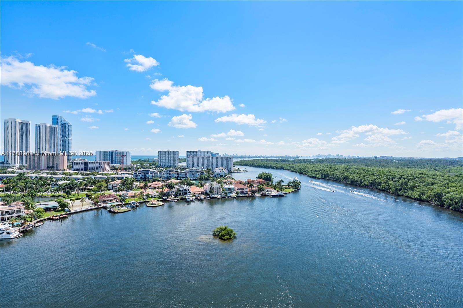 Seller is very motivated. just listed with a price to sell. This is an unique oportunity. Located in the desirable Sunny Isles Beach, it offers one of the best views in MIami. Intracoastal, Ocean, Oleta Park and an array of beautiful and assorted views. It was completely renovated, with wood panels, painted, new lighting throught the unit, new A/C, dishwasher, top of the line counter top and much more. A must see to fall in love with it. The floor plan is very spacious 2 bedrooms plus a large closed Den (it is a 3rd bedroom) and 3 full baths. Lots of closets, hurricane proof windows, and a building with full service, concierge, tennis court, spa, pool, marina, valet. Fully Furnished. Walking distance to the beach restaurants, supermarkets, and amazing quality shoppings.