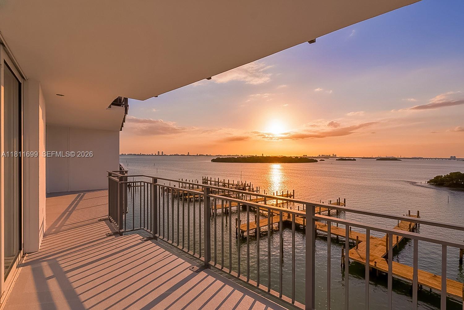 Fully renovated condo converted into a 1 bedroom, 2 bath + den, with 1,042 square feet of bright, modern living space. Every detail has been updated, from the sleek kitchen featuring high-end appliances and custom cabinetry to the contemporary bathrooms with luxurious fixtures. New lighting, flooring, and finishes create a seamless, sophisticated design throughout. Enjoy stunning Biscayne Bay and skyline views from your private balcony in this waterfront community. The spacious primary suite includes ample closet space and an en-suite bath. Washer & dryer in unit. Amenities include a waterfront pool, tennis & pickleball courts, fitness center, BBQ area, and 24/7 security. Ideally located near shopping, dining, and all that Miami has to offer.