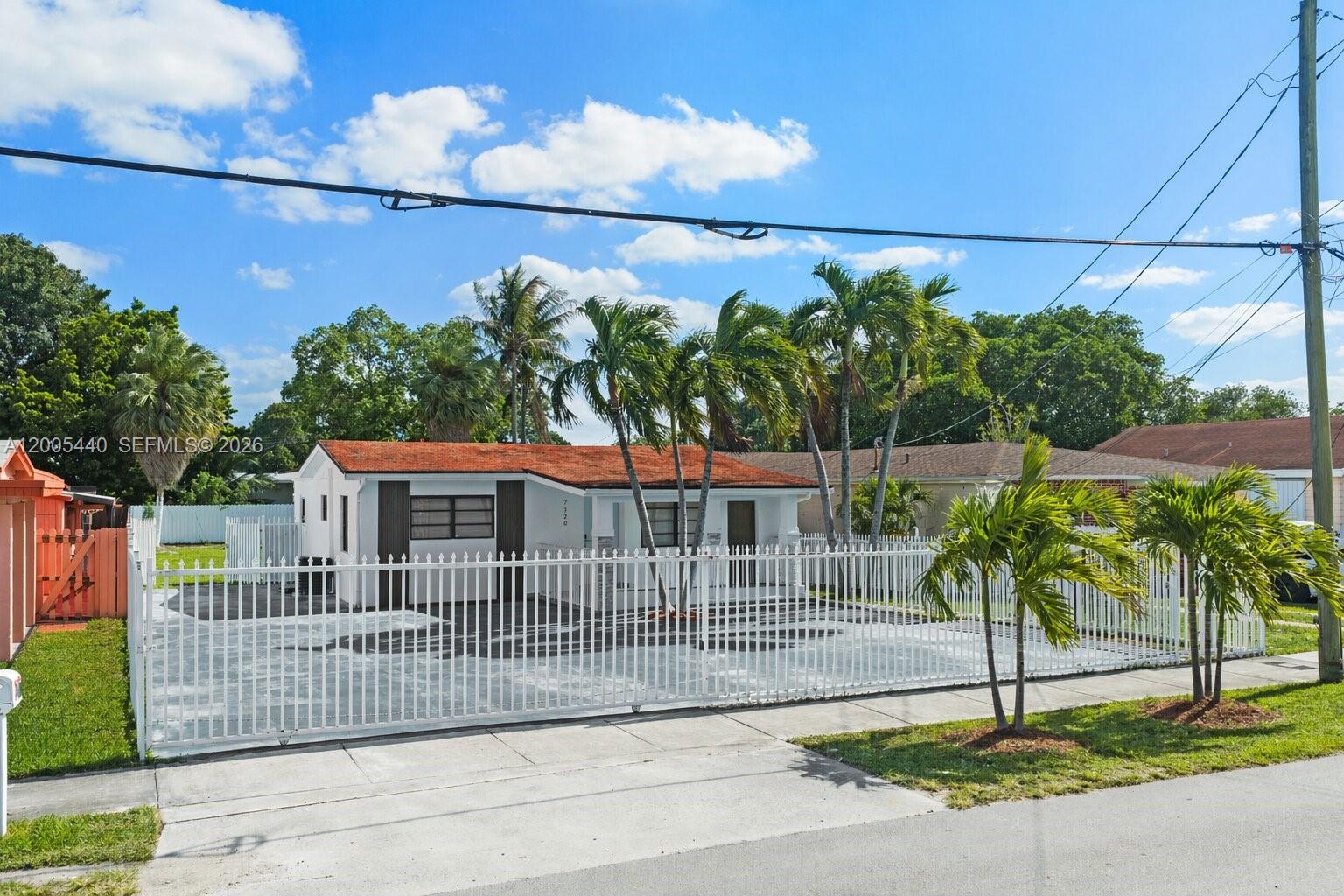 NEW ROOF WILL BE INSTALLED BEFORE CLOSING! Beautifully updated single-family home in a prime Miami location, perfect for both end users and investors. This property features high vaulted ceilings with exposed beams that add character and architectural charm while creating an open, airy feel from the moment you walk in, along with a modern kitchen with stainless steel appliances, granite countertops, and a renovated bathroom designed for both style and functionality. Updated flooring flows throughout the home, and it has been freshly painted, making it truly move-in ready. The property also offers strong income potential, including short-term rental opportunities such as Airbnb. The fully fenced, oversized backyard provides ample space to park an RV, boat, or build your own private outdoor retreat. Centrally located just minutes from Coral Gables, Miami International Airport, major highways, top-rated schools, shopping centers, dining, and entertainment, this property offers unbeatable convenience and true Miami lifestyle appeal.
