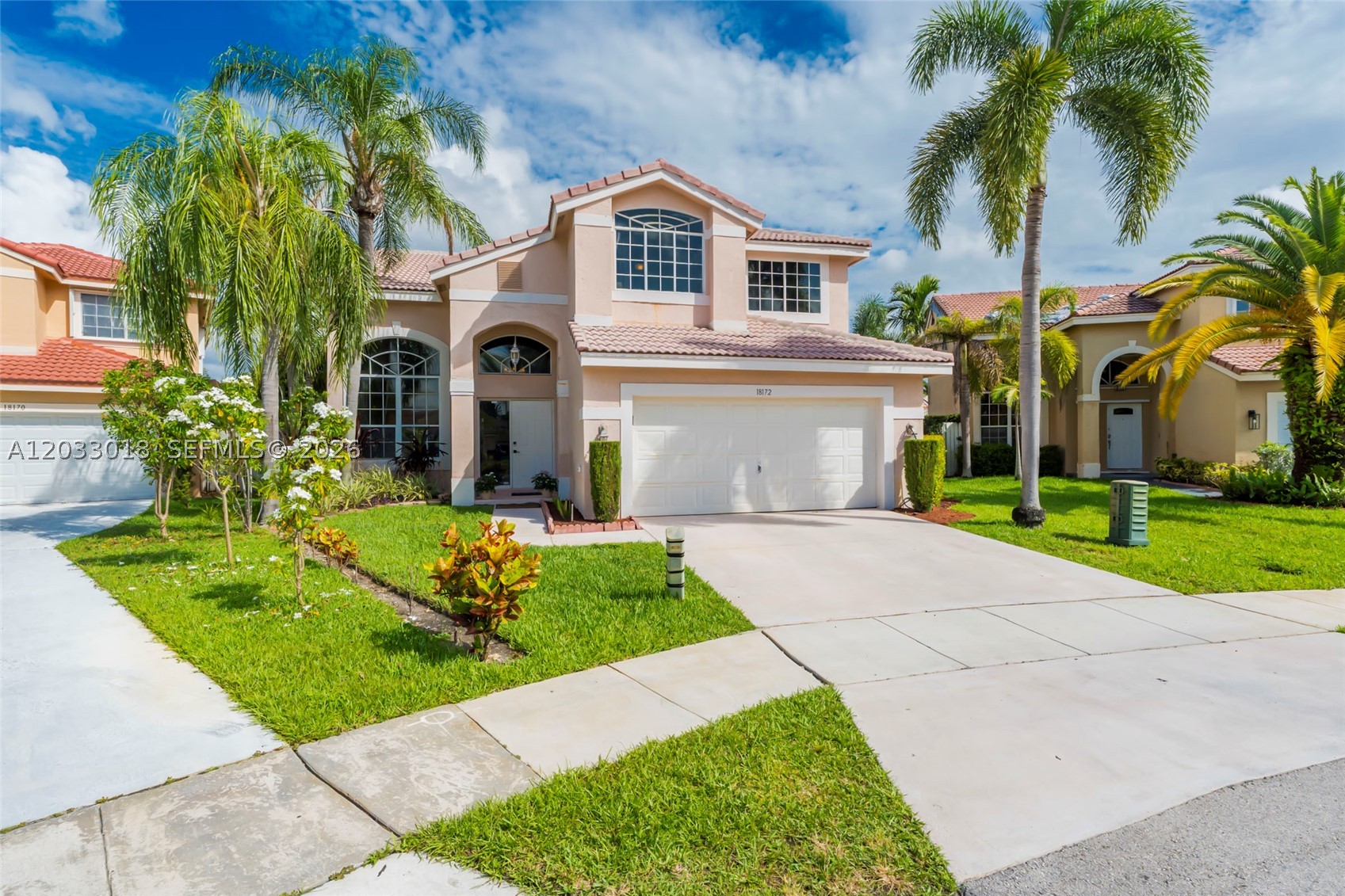 Beautiful two-story pool home tucked away on a quiet cul-de-sac in the sought after community of Silver Lakes. This spacious 4-bedroom, 2.5-bath residence features large-format porcelain tile throughout the main level, newer wood laminate flooring on the stairs and upstairs, recessed lighting, and plenty of storage throughout. The kitchen offers Corian countertops, stainless steel appliances, a pantry, and a functional layout that opens to the main living areas. A true mudroom provides convenient access to the garage.
Upstairs, the primary suite includes a large walk-in closet and a beautifully remodeled primary bathroom. Step outside to a private fenced backyard designed for entertaining, featuring a recently resurfaced pool, beautiful travertine paver patio, and generous outdoor space to relax, dine, and gather. Ideally located near top-rated schools, parks, shopping, dining, and major roadways, this Silver Lakes home offers comfort, style, and South Florida living at its best.