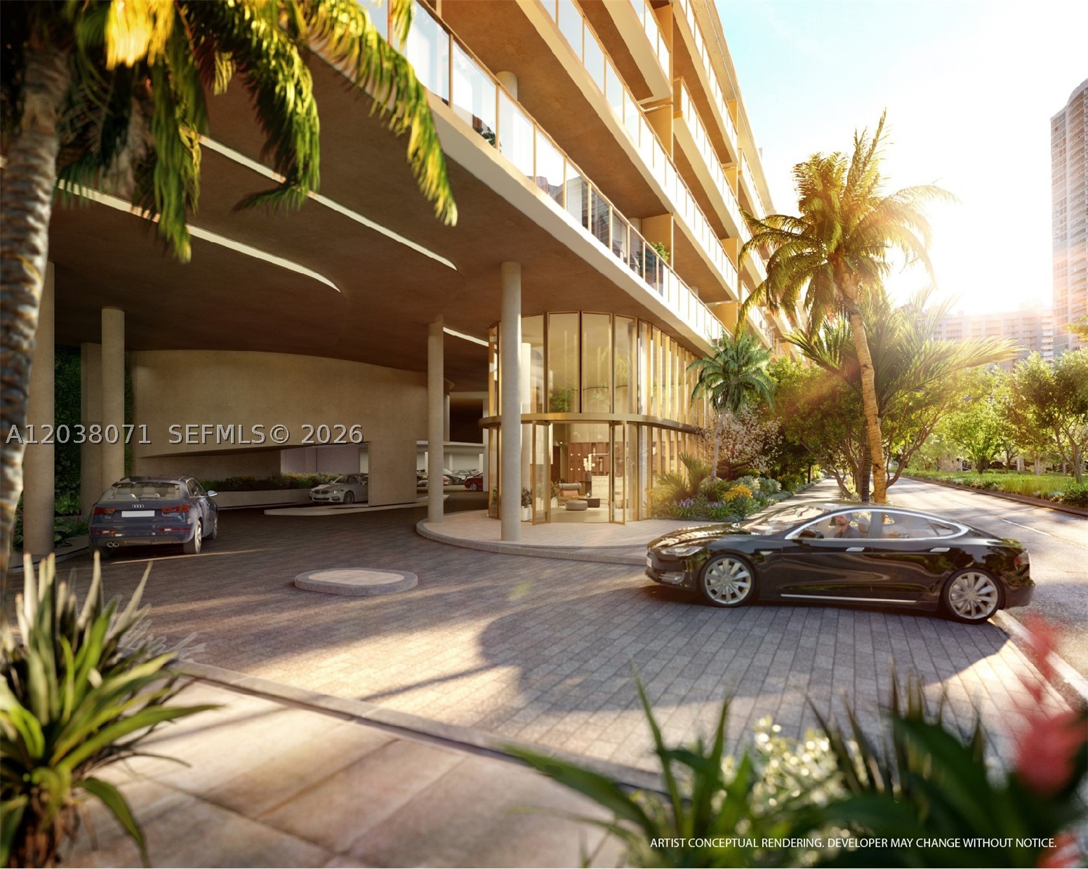 Delivering Summer 2026! New pre-construction residence at 2200 Brickell featuring 1 Bed + Den / 2 Baths, *FURNISHED MODEL UNIT* with 1,038 SQ FT (under AC) + 160 SQ FT (balcony) / 1,198 SQ FT (TOTAL), and beautiful NW views. This residence offers the comfort of a private home paired with the convenience of boutique luxury living in Brickell. Residents enjoy a one-acre rooftop retreat with a resort-style pool and spa, pickleball court, quarter-mile running track, summer kitchens, cabanas, outdoor fitness areas, and social spaces designed for both relaxation and entertaining. Additional amenities include a wellness lounge with sauna and treatment suite, fitness center, cycling lounge and workshop, work-from-home suites, children’s playroom, valet, 24-hour attended lobby, EV charging, and above-ground parking. 2200 Brickell is designed to achieve WELL Building Standard™ designation and is ideally positioned in Brickell and the energy of outdoor lifestyle of Coconut Grove and Key Biscayne. *Interior renderings are for illustrative purposes only and may not reflect the actual layout. Please refer to the attached floor plan for accurate details.
**Model Unit - Price does not include furnishings.
