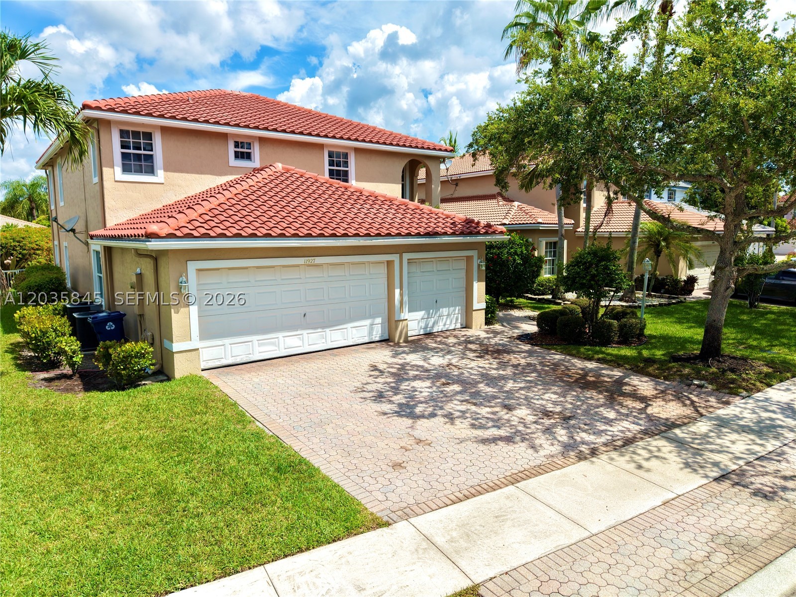 Substantially remodeled 2-story True 6 bed 4 bath 3 car garage in North Coral Springs, Pelican Trail West a gated community.  This open layout with high volume ceiling helps the sunlight come through.  Tile flooring throughout the first floor with laminates upstairs.  Brand new roof!!and 2 new HVACs!!  Large granite island and open concept is great for staying connected to family and friends.  Master bedroom incl sitting area and en suite Master bathroom are both generous sizes.  Gated yard with a deep pool (newly resurfaced) perfect for entertaining and keeping cool in the Florida sun.  3 car garage with additional storage.  Impact windows and shutters.