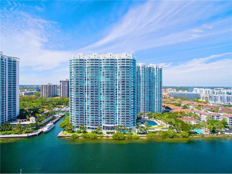 Incredible intracoastal and ocean views from this 2 bed + den and 3 ½  bathroom unit at Peninsula One. Den can easily be converted into a 3rd bedroom. Top of the line marble flooring, stainless steel appliances, granite counter tops and a private elevator  are just some of the features that make this a stunning place. Cable TV and internet are included as well. Please view all the pictures and be amazed.   Easy to show.  The unit is also for sale.