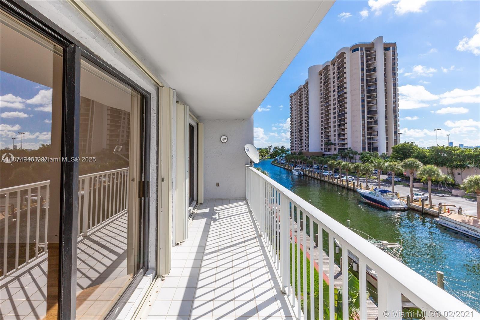 Live the boater’s lifestyle! Dock your boat just steps from Biscayne Bay and soak up Miami’s signature sunshine and ocean breezes in this charming 1-bedroom, 2-bath home at waterfront Cricket Clubhouse. Enjoy beautiful water views and tons of natural light through updated sliding glass doors with hurricane shutters. The open remodeled kitchen features quartz countertops and stainless steel appliances, while the spacious closets and large balcony provide comfort and space to relax. Your condo fee covers A/C, basic cable, water, sewer, trash, and includes an assigned parking space. Pets under 20 lbs are welcome. All this in a fantastic waterfront location right on Biscayne Blvd—minutes from Whole Foods, LA Fitness, Costco, Aventura Mall, and the beaches.