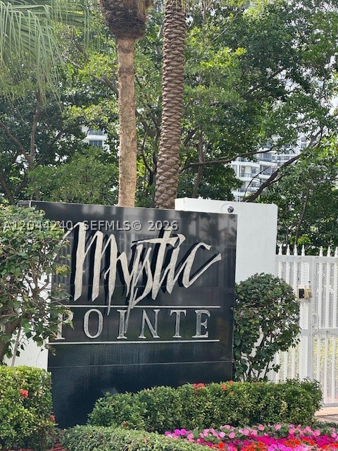 NEWLY COMPLETELY RENOVATED. Be the first to live in a new construction apartment. Mystic Point is a waterfront luxury condo community. Waiting time on Marina Space. Private Island living with tennis courts and shopping. Well manicured grounds. Amazing views. Aventura has some of the best school and a new one being built.