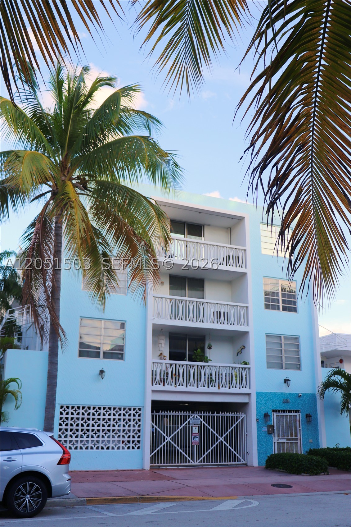 Beautifully renovated 1-bedroom, 1-bath residence in South of Fifth, one of Miami Beach's most sought-after neighborhoods. Just one block from the ocean and moments from South Pointe Park, world-class dining, cafés, marinas, and all that South Beach has to offer. This second-floor unit features a bright, open layout with porcelain floors, quartz countertops, stainless steel appliances, a modern kitchen with seating for three, and a front porch & private balcony. The boutique Collins View condominium offers gated assigned parking, secure entry, and on-site laundry facilities. Whether you're looking for a primary residence, vacation retreat, or investment opportunity, this home offers the ultimate Miami Beach lifestyle in an unbeatable location.