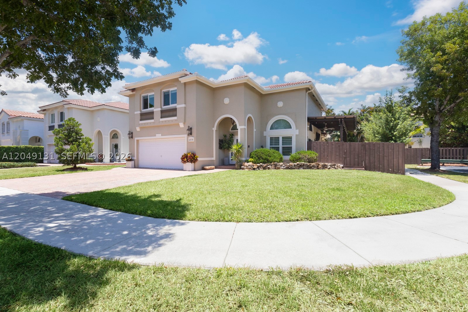 This Single Family House offers the perfect blend of comfort, style, and outdoor living. This move-in ready residence features a bright and spacious floor plan, generously sized bedrooms, and a beautifully maintained interior. Enjoy your private backyard oasis with a sparkling pool, jacuzzi, and a fully equipped outdoor kitchen, perfect for entertaining year-round. The home also includes a 2-car garage, excellent curb appeal, and the added privacy of a premium corner lot. Conveniently located near top-rated schools, parks, shopping, dining, and major highways. A rare opportunity to own a turnkey home in one of Doral’s most sought-after areas.