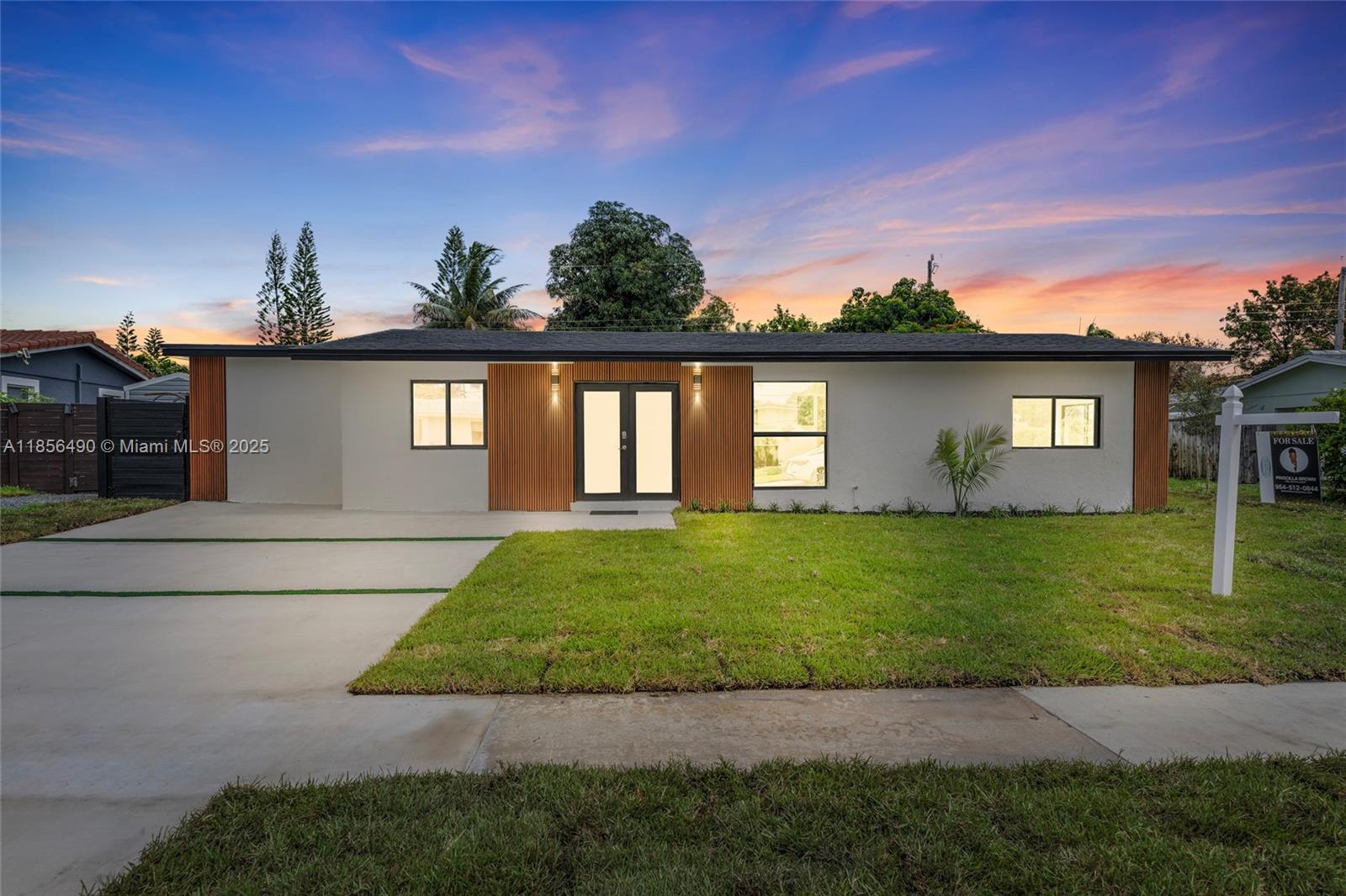 SELLER MOTIVATED!! Fall in love with this stunning Coastal Beach Home. This LUXURY fully renovated 3bed/2bath home offers top of the line finishes across its open floor plan. This home has brand NEW ROOF, NEW DRIVEWAY, NEW IMPACT WINDOWS AND DOORS, NEW KITCHEN WITH QUARTZ COUNTERTOP AND NEW APPLIANCES. Step through your impact sliding doors into your oversized private and fenced backyard with enough space for pool, and so much more. You will not want to miss this opportunity!! NO HOA, Conveniently located 5mins from the beach, shops, and restaurants.