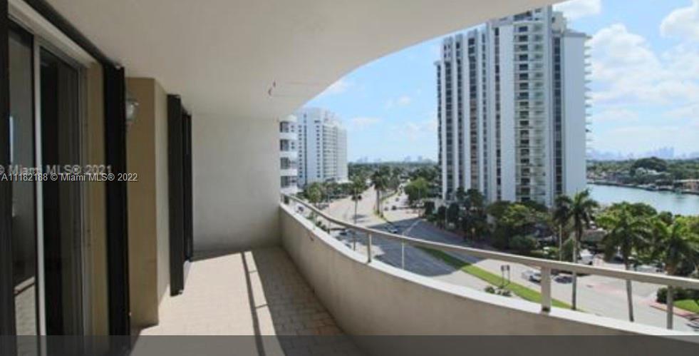 Full service building located on Millionaires row with direct beach access. Beautiful beach and boardwalk with resort style amenities and onsite restaurant. This is a 2/2 unit with large balcony with views of Miami and intracoastal. Brand new kitchen.  Very spacious master bdrm. 1 assigned parking space. State of the art fitness center, heated pool and jacuzzi, basketball, tennis court and racquetball court. Beach umbrella, chair and towel service. Will consider minimal 6 month rental for $4000 x m.