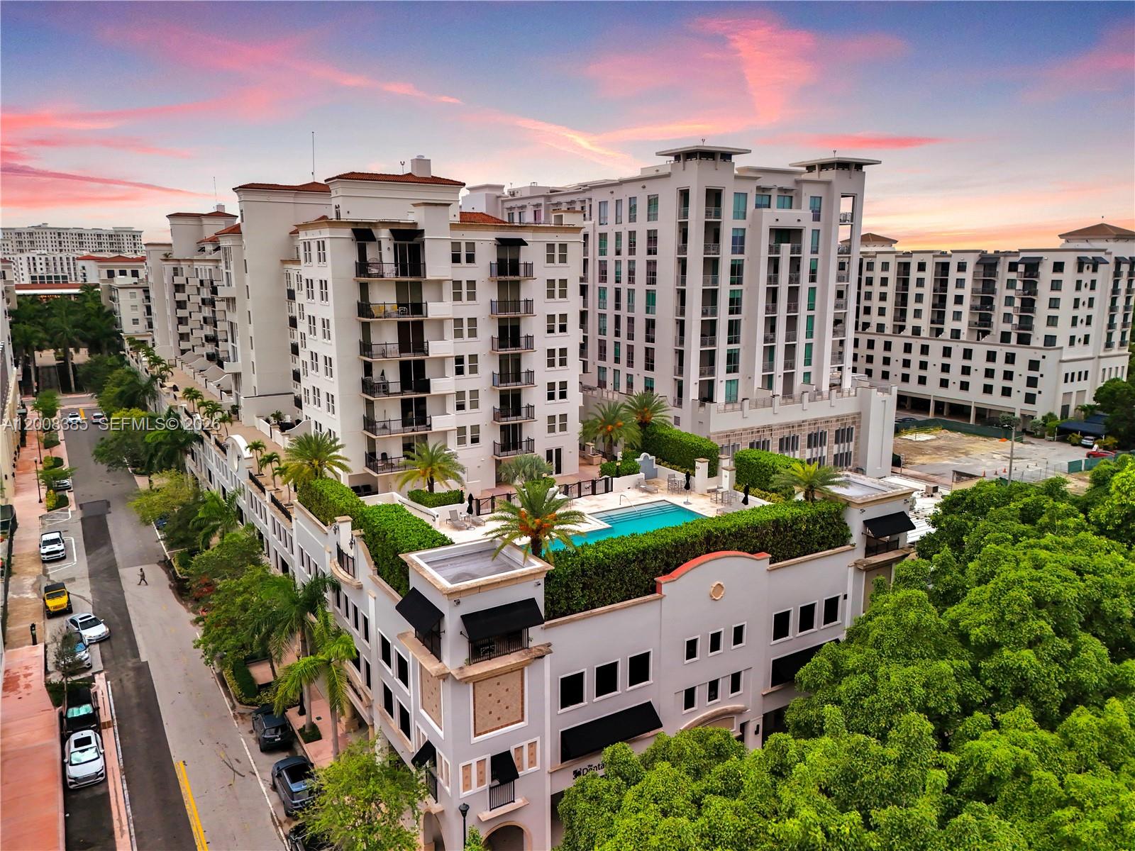 Discover the best of Coral Gables in this stylish and modern 2BR/2BTH condo with a desirable split floor plan. The sleek kitchen features black granite countertops, wood cabinetry, and new stainless steel appliances. Wood-like floors flow throughout the unit. It also boasts the convenience of a private terrace. Located in a pet-friendly building with resort-style amenities, enjoy a 24-hour lobby attendant, a gym, a pool, a jogging path, an assigned parking space, a storage unit, and guest parking. Ideally situated just a short walk from Merrick Park’s upscale shopping and dining and near the University of Miami. A free trolley stop one block away provides easy access to Metrorail, Downtown, and Miami International Airport. Experience the Coral Gables lifestyle today! Bring all offers!