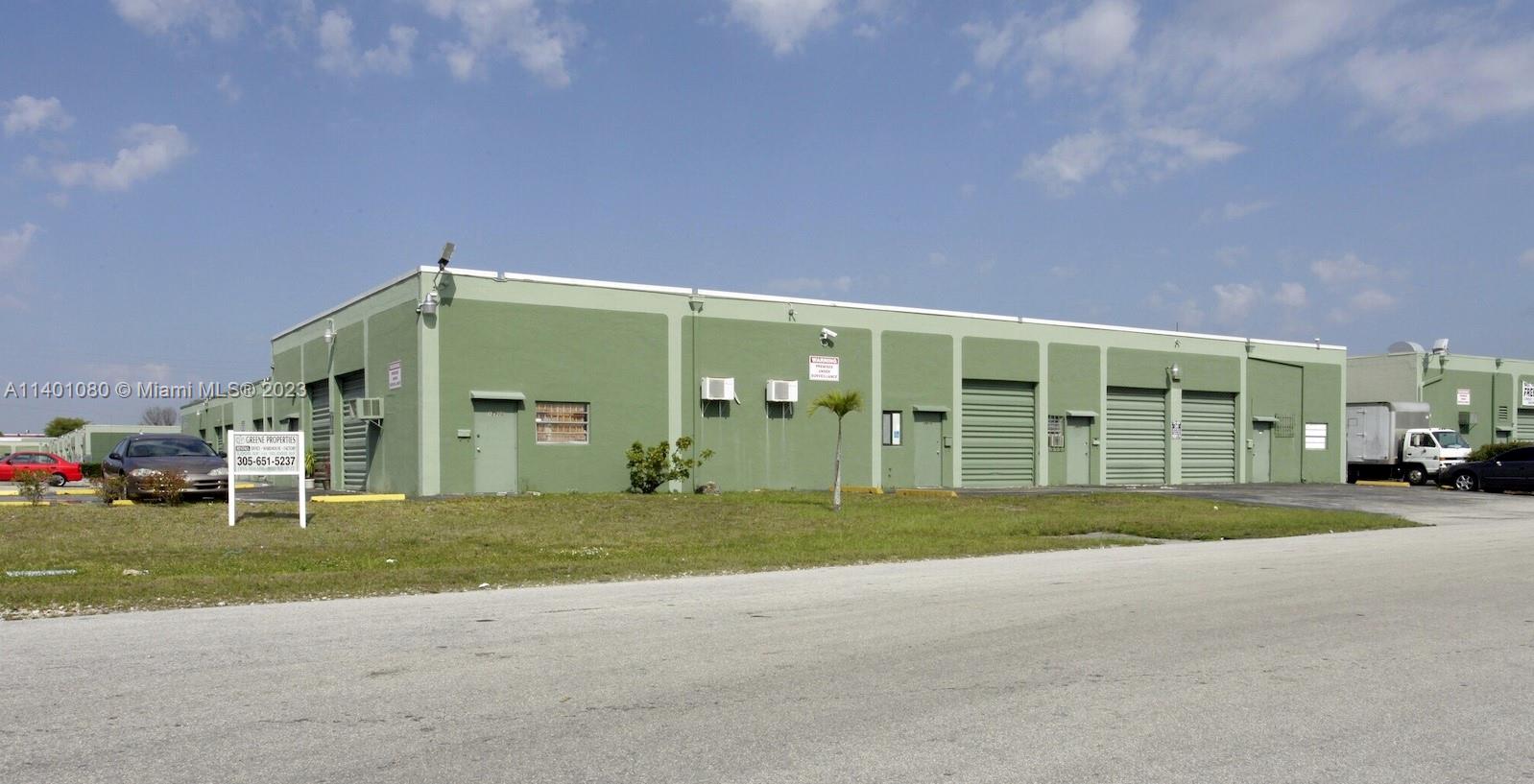 Greene Industrial Park, a premier multi-tenant small-bay industrial warehouse complex located in the Northern Miami-Dade County area. With its well-managed facilities and convenient access to major thoroughfares, this property is the perfect choice for businesses seeking a prime industrial space. Three units are currently available. Monthly rent is $3,350 Gross.
