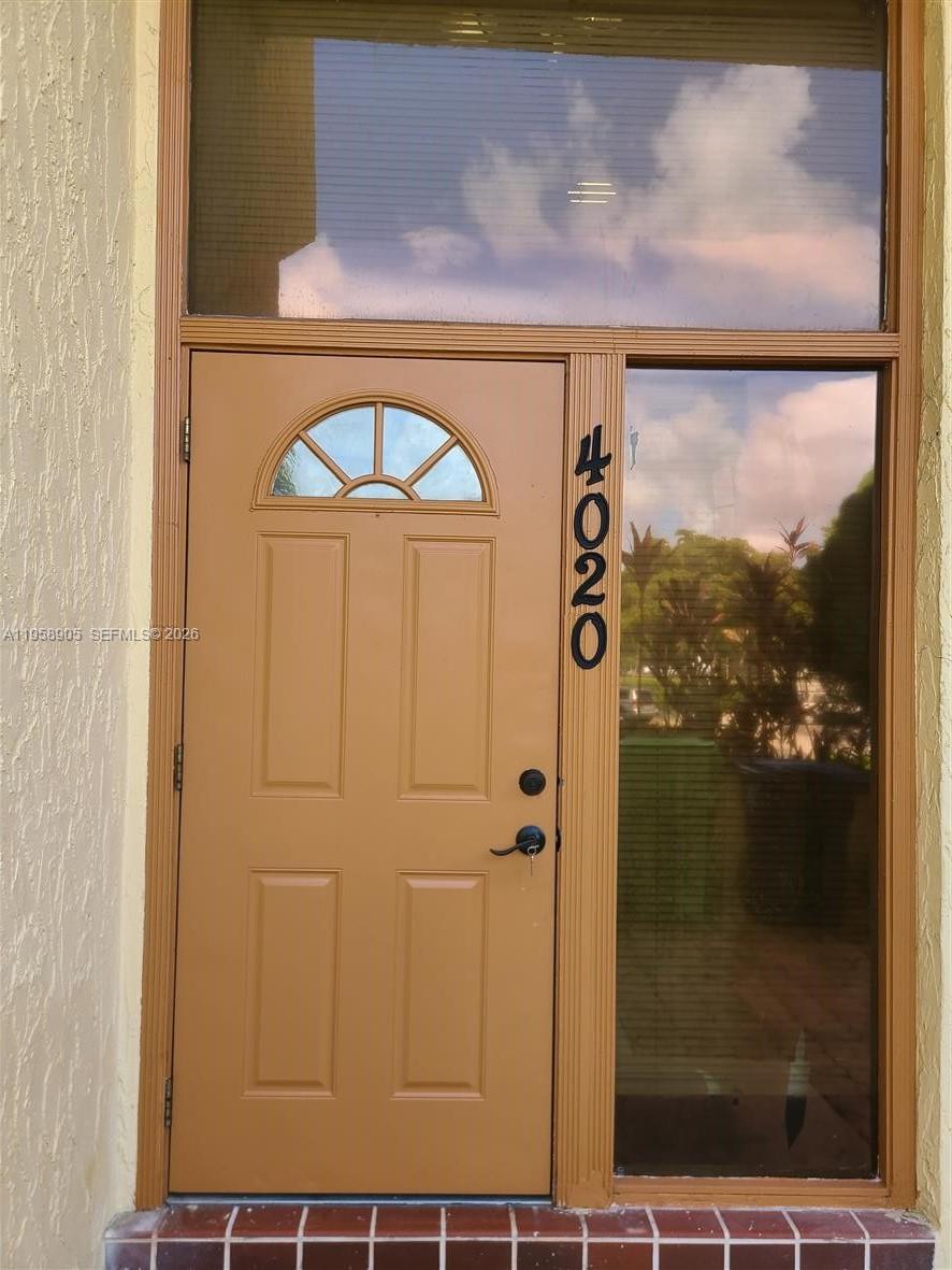 Centrally Located 4 bedrooms, 2.5 baths beautifully upgraded townhome with open concept kitchen, stainless steel appliances and gorgeous floors throughout.  Nicely upgraded bathrooms. Convenient patio perfect for endless BBQ and entertaining. Oversized master bedroom with walk in closet and private balcony. Spacious laundry room. 2 parking spaces assigned in front of the property. Water included with maintenance. This community is loaded with amenities like, Tennis Court, Pool and Children playground. Please contact listing agent for more information.
