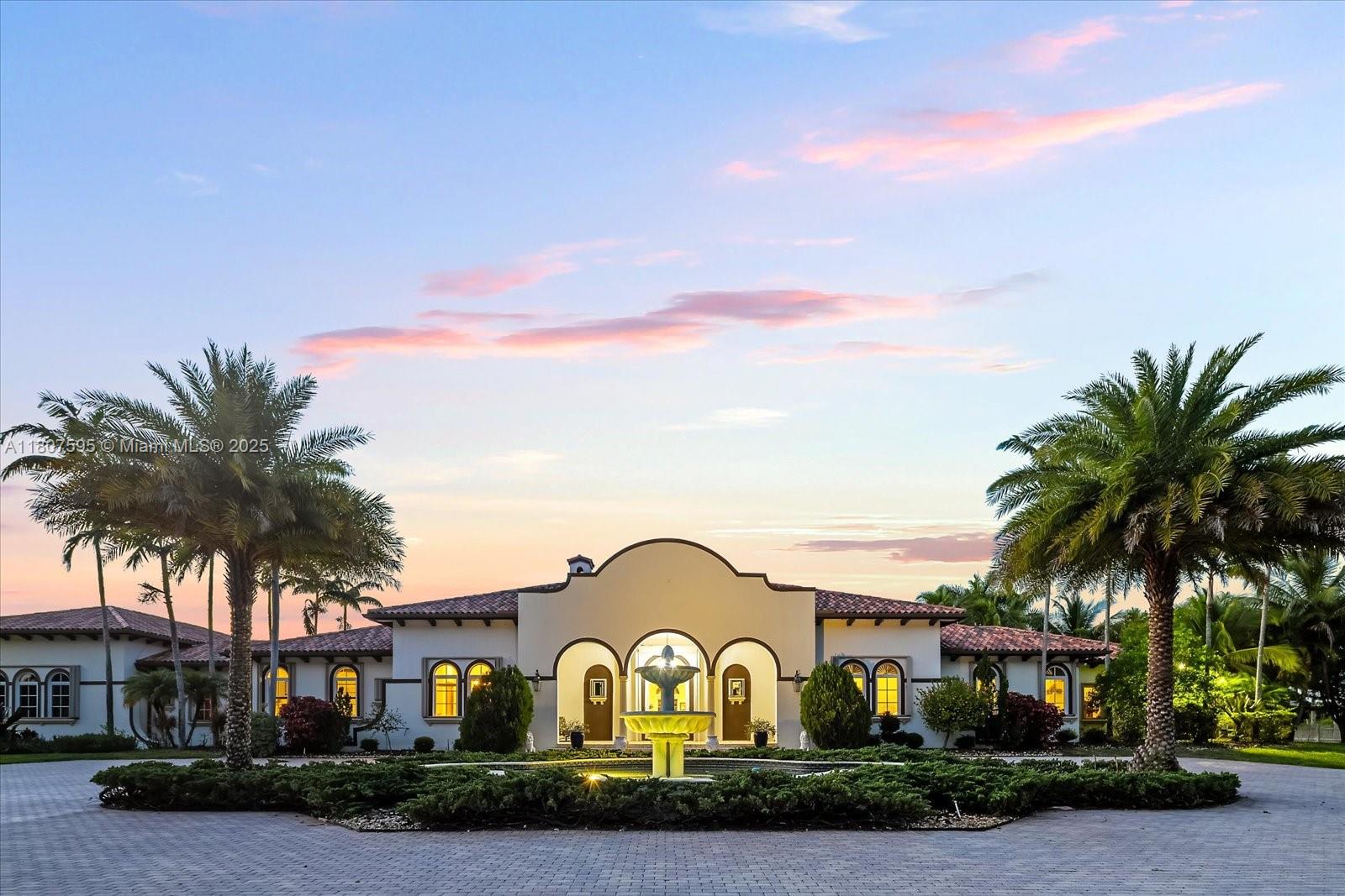 Welcome to your private equestrian estate “Casa da Campagna”. Built in 2006 this home sprawls over 11 acres of land in tranquil Redland! Gated community with front driveway gated security, or choose to fly in onto your private airstrip, or land on your helicopter pad. Spacious home with over 11,000 sq foot of living areas, 6 beds, 8.5 baths, 3-car garage, Expansive primary suite with spa bath and private terrace. The resort style grounds feature covered patios, summer kitchen, saltwater pool, jacuzzi, basketball court, mini golf course, detached garage for 20 plus car collection, detached entertainment building with movie theatre and video games and casino games and a band set up. Six horse stables and fenced training yards. This home is ideal for entertaining or multigenerational living!