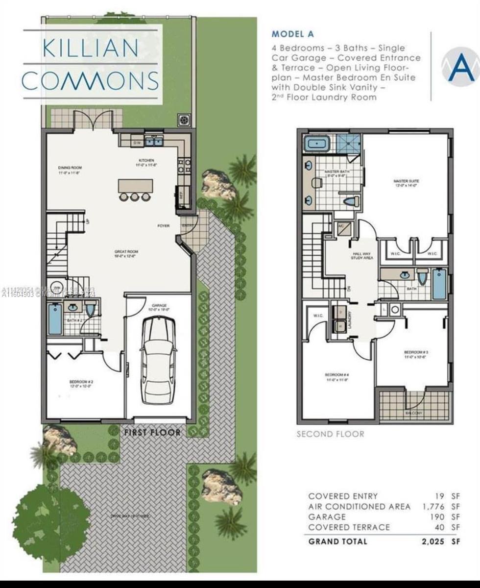 Beautiful corner unit townhouse located in the sought out Killian Commons neighborhood. Property features 4 bedrooms and 3 bathrooms with one Bedroom and one Bath on the first floor. Large bedrooms with great closet space. This property boasts open concept kitchen, dining area and family room. Complete impact glass windows and doors. Low HOA and community pool. Minutes from FL Turnpike ,Palmetto Expressway, dining, shopping and more.