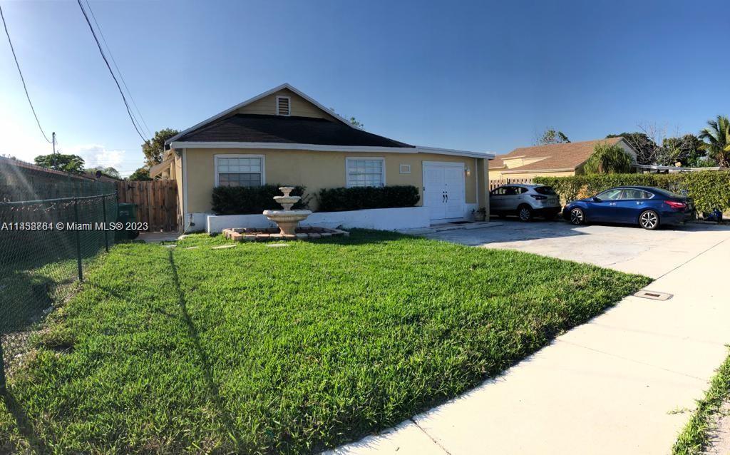 Home is completely fenced. Driveway is for 4+ cars. No HOA, No Rental Restrictions, and Pets allowed.
House has been painted and a new Roof is being installed. Has washer and dryer and is located in a family neighborhood with schools in walking distance.