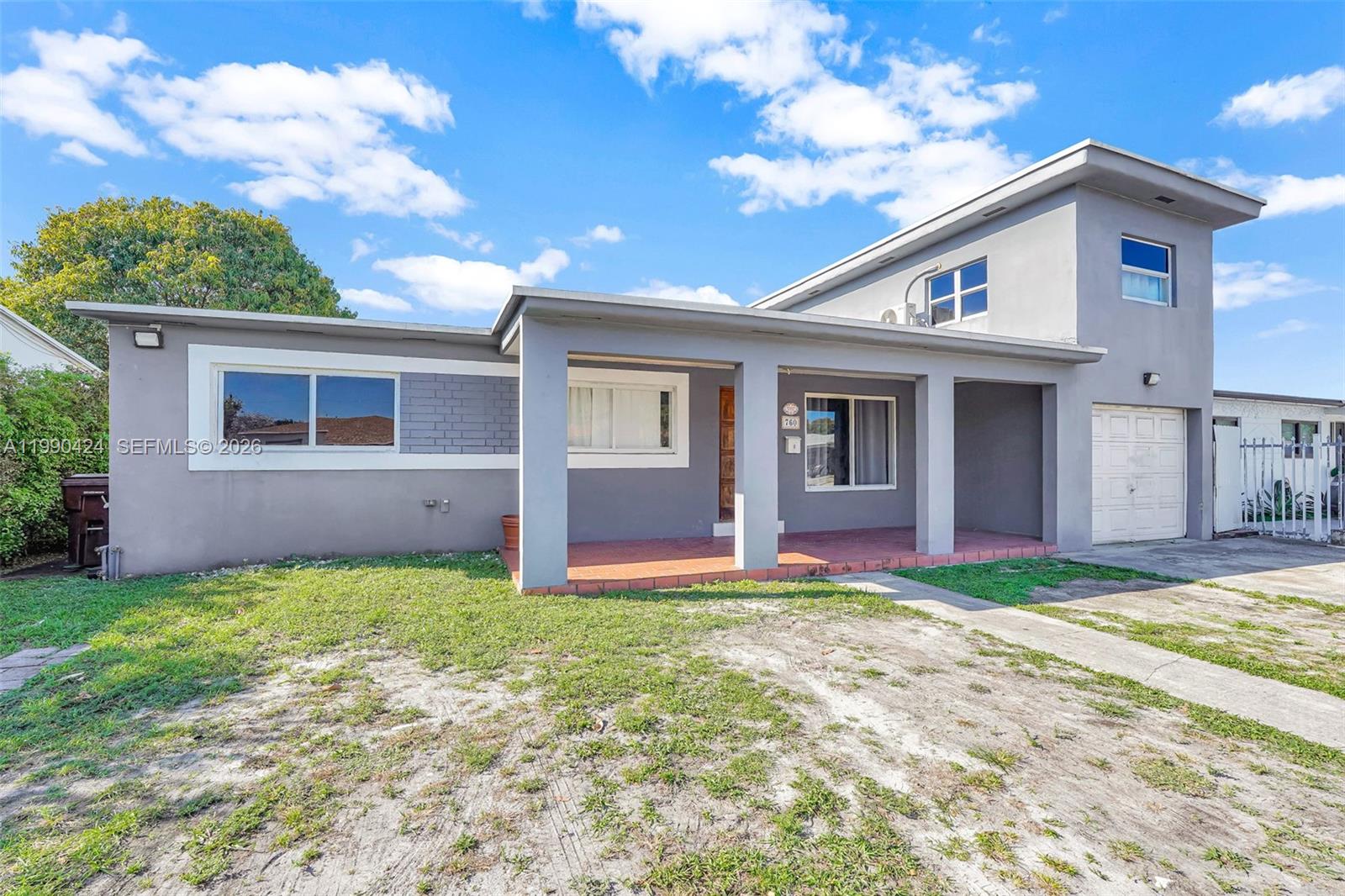 Back on market! Discover this rare, fully permitted 5-bedroom, 3-bathroom estate in the heart of Hialeah, perfectly designed for multi-generational living and additional rental potential. The home features an oversized primary suite and a sprawling floor plan that flows from the formal living area into a massive family room with a fantastic pool view. The home’s standout feature is a private-entry Mother-in-Law suite equipped with its own living area, bedroom, bathroom, and kitchenette for incredible rental potential. Built for peace of mind, the property boasts full high-impact windows, a location directly across from the police station, and the freedom of no HOA. The outdoor oasis is equally impressive, featuring a massive backyard with a sparkling pool, terrace, outdoor shower, and ample parking space for guests. Don't miss out and schedule a private showing today!