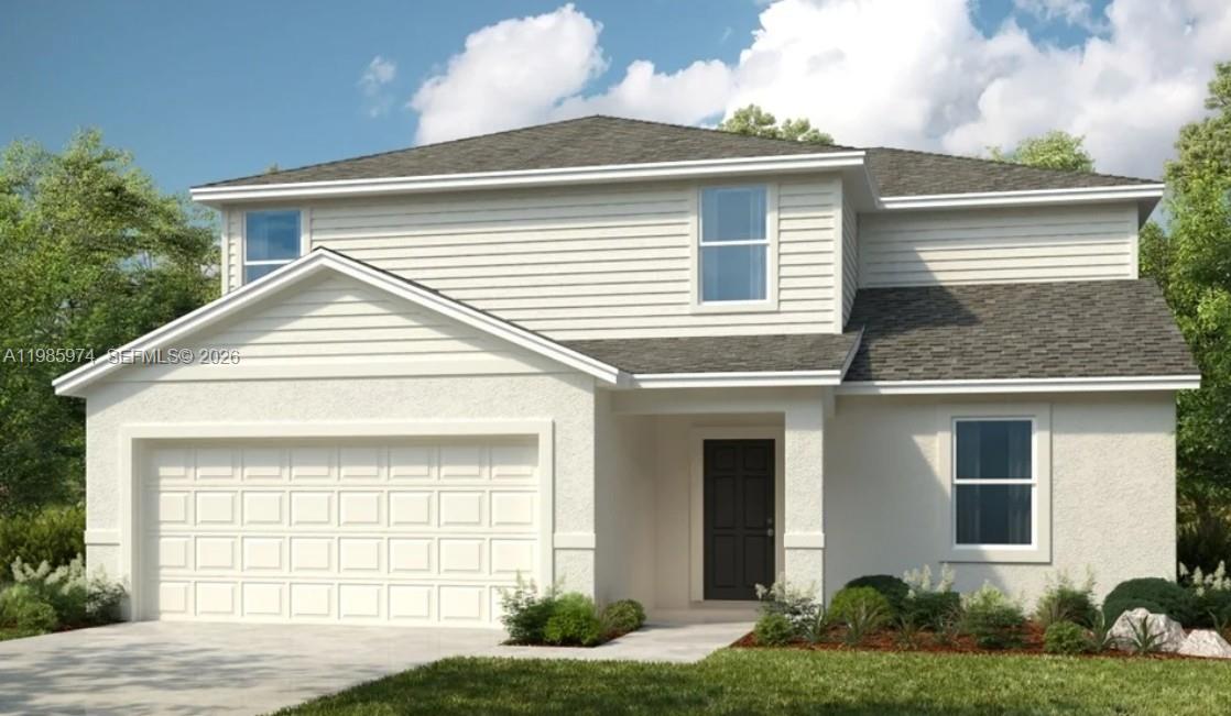 What's Special: Water View | 1st Floor Guest Bedroom | Low HOA Dues | North Facing Patio. New Construction - June Completion! Built by America's Most Trusted Home Builder. Welcome to the Kingfisher at 6753 Equinox Lane in Solena. This inviting home opens with a bright foyer leading to a versatile flex room and an open-concept first floor designed for comfortable everyday living. The great room flows into the dining area and stylish kitchen with a large island, then extends out to a private patio for easy indoor and outdoor Florida living. A secondary bedroom, full bathroom, and garage entry are conveniently located on the main level. Upstairs, the primary suite offers a peaceful retreat with an en-suite bath and walk-in closet, while three additional bedrooms, a full bathroom, and a laundry room complete the home. Located in the welcoming community of Solena in North Fort Myers, residents enjoy no CDD fees and easy access to I-75, beaches, shopping, dining, and spring training baseball. Additional Highlights Include: GE refrigerator, washer and dryer, whole house blinds and vertical blinds at sliding doors. Photos are for representative purposes only. MLS#A11985974