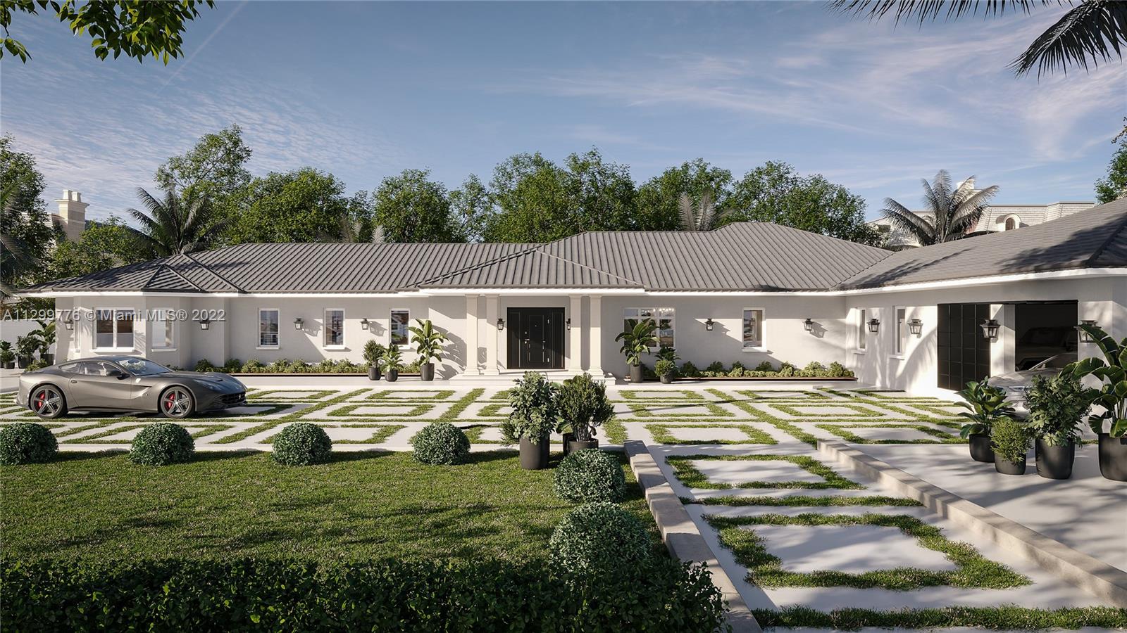 The property is weeks away from completion. Upon closing, the Buyer shall assume responsibility for finalizing any remaining work on the property.

Incredible new construction residence located on a private, over 39,000 sq ft double lot in prime South Miami. An inviting open floor plan showcases elegant interiors featuring marble floors throughout, custom cabinetry and millwork, and wood floors in each of the bedrooms and dining area. The home features soaring ceilings, Wolf and subzero appliances, WinDoor impact-resistant windows, and complete Waterworks bathrooms throughout. Step into the kitchen which offers views of a sprawling backyard, a 40 ft infinity pool, and separate one-bed casita offering the perfect indoor-outdoor living experience.