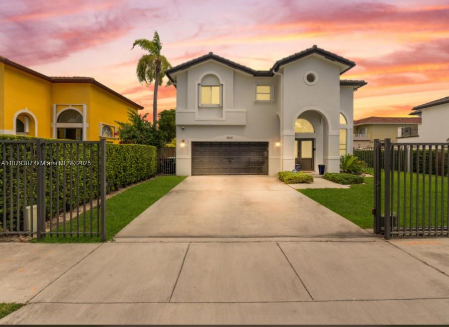 Welcome Home to This Exceptional Lakefront Retreat! This beautifully updated 3-bedroom, 2.5-bath gated residence is a rare find, offering the perfect blend of comfort, style, and privacy. Thoughtfully remodeled inside and out, this move-in-ready home showcases quality upgrades and a truly inviting atmosphere. Enjoy a serene lakefront setting with no rear neighbors, creating the perfect backdrop for both relaxing and entertaining. The turfed backyard provides low-maintenance outdoor living while maximizing the stunning water views. Inside, you’ll find bright, spacious living areas filled with natural light, along with a sleek, modern kitchen featuring high-end appliances and stylish finishes. The primary suite serves as a private retreat, complete with a spa-inspired bathroom and direct access to a peaceful outdoor sitting area overlooking the lake. Additional highlights include an extended side lot with ample space to park a large vehicle, RV, or boat, plus a 180-degree security system with PTZ cameras and a dedicated control panel for added peace of mind. Ideally located in a quiet, desirable neighborhood with NO HOA, this home offers both tranquility and convenience. A truly special property ready for its next owner — schedule your private showing today!