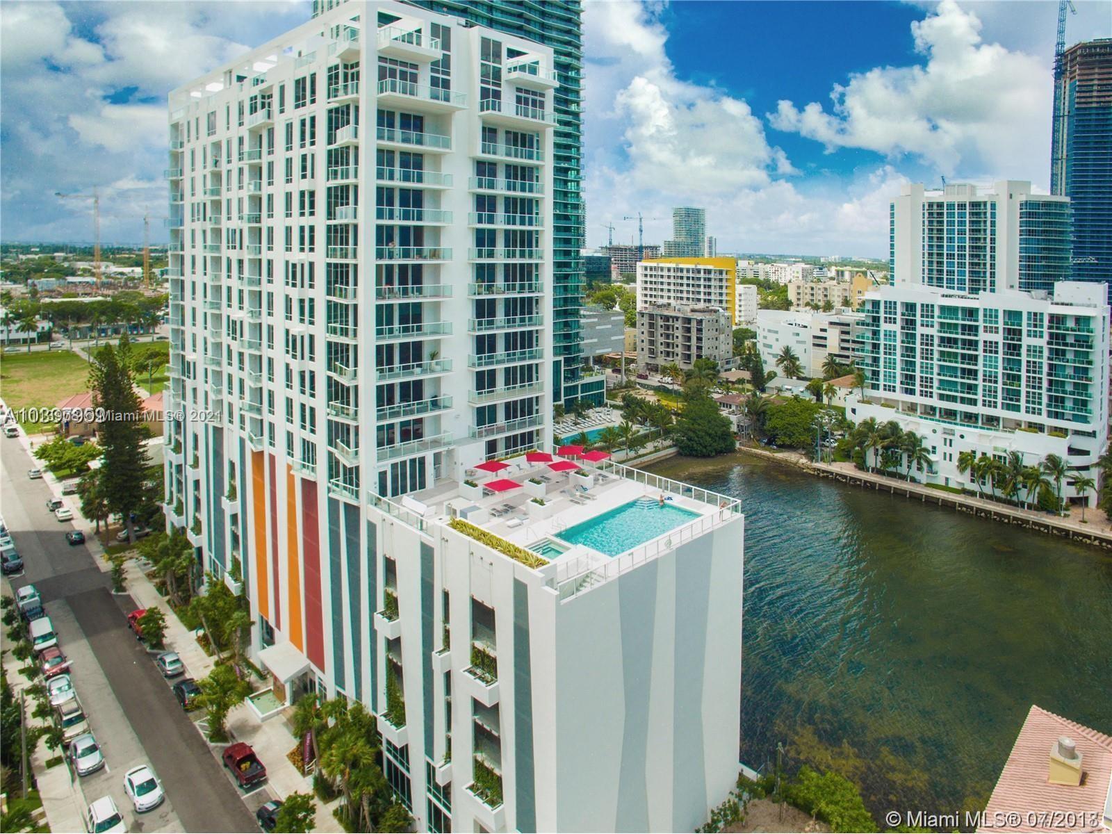 One of a kind penthouse with private jacuzzi in Edgewater District.  Bay views from a huge open terrace absolutely gorgeous. Unit is fully furnished ready to move.   Call me for a private showing. Text for a quicker response please.