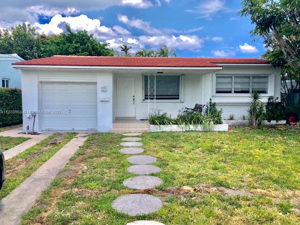 This 3/2 home in beautiful Surfside, walking distance to beaches, restaurants, places of worship and Bal Harbor shops. Incredibly quiet street and family friendly environment. Freshly painted and renovated, newly installed roof, flooring, new kitchen cabinets and countertops, new appliances. A huge family room can be converted to 4th bedroom if needed, attached garage. Master bedroom has a very spacious walk-in closet, and en suite master bathroom.