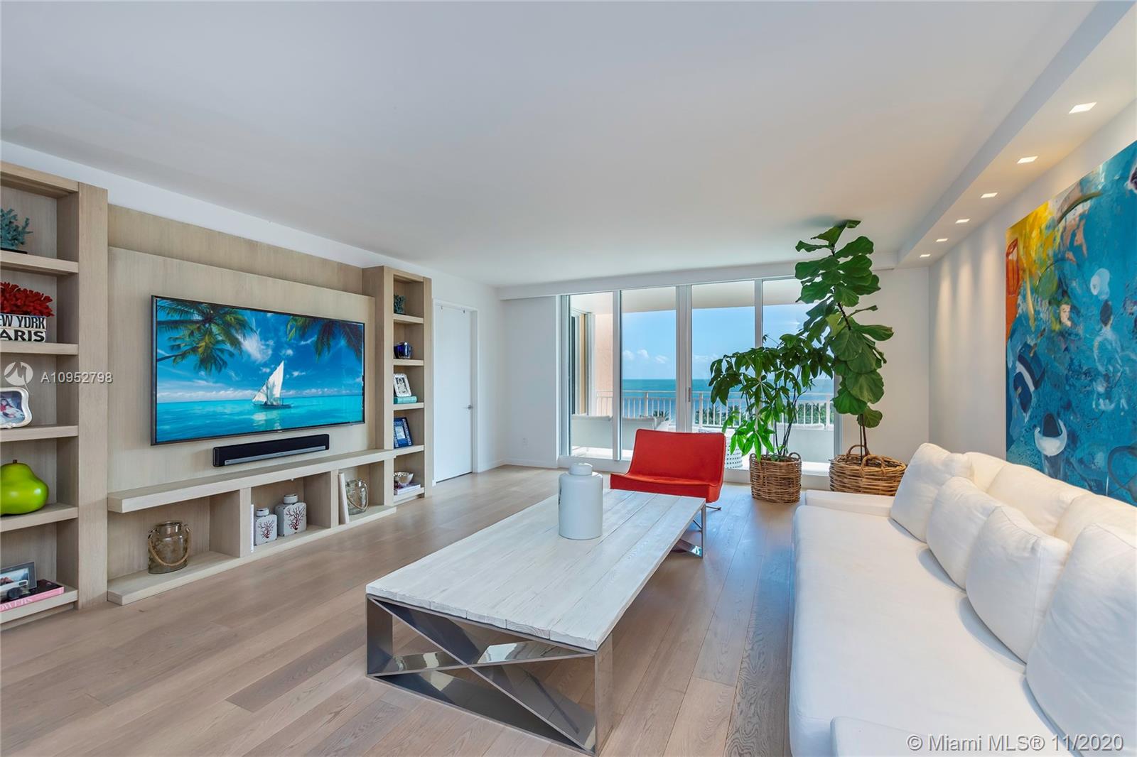 Enjoy the very best that the Ocean Club has to offer! This superb Ocean Tower unit sits right on the beach with spectacular unobstructed ocean views. Sophisticated and remodeled to perfection, this spacious 3,600 Sq. Ft. home offers 4 bedrooms plus staff quarter and 5 / 1 baths and oversized terraces. The Ocean Club is resort style family living with a private Beach Club, poolside restaurants, new fitness center, spa & beauty salon, Tennis club & more! Contact us today for a private viewing.