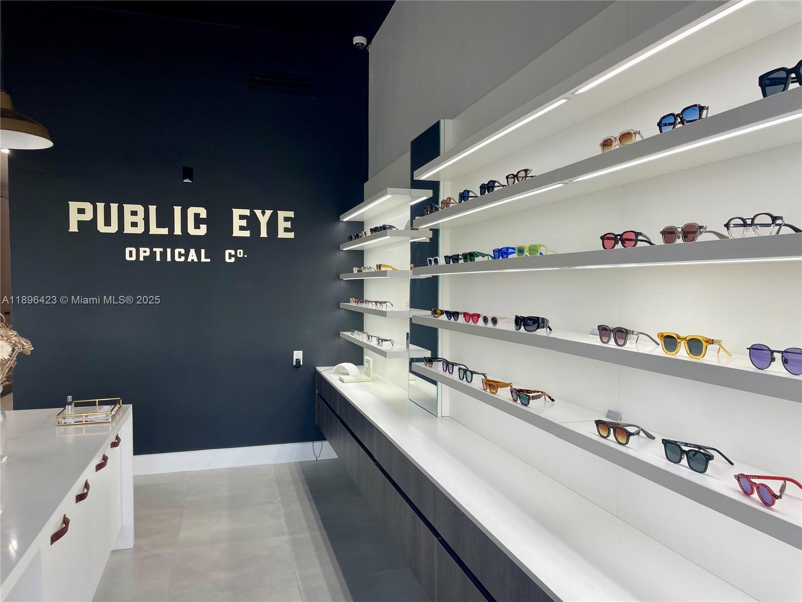 Established in 2018, this turnkey optical shop in Little Havana has a strong reputation for premium eye care and luxury eyewear. Offers eye exams, contact lens fittings, and designer frames from Mykita, Thélios, Luxottica, and more.

Fully renovated with clean, modern interiors plus a nice outdoor patio for events or client use.

True turnkey—equipment, displays, and inventory included. Solid opportunity for an optometrist or operator looking to step into a polished setup in Miami.