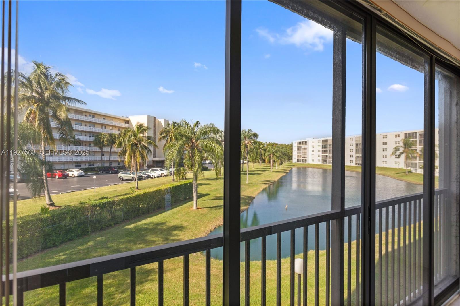 **One of the most desirable and newer buildings at Meadowbrooks** Tiled thruout, spacious balcony overlooking a quiet lake view.  Well maintained building. All certification already done with no pending assessments and being one of the newer buildings in the community this one comes with a full size washer and dryer.  PS. Association represent themselves HOPA and No Lease first 2 years.