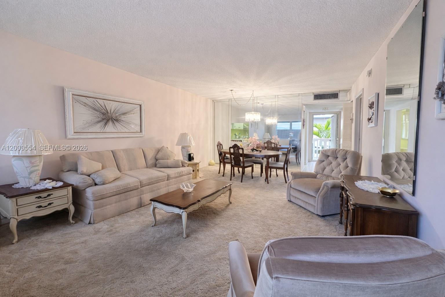 Great Opportunity in a Prime Location! Furnished 1-bedroom, 1.5-bath condo with desirable floor plan and size, ideally located just across the street from The Village at Gulfstream Park in Hallandale Beach. Conveniently close to shopping, dining, and the beach. This unit offers generous storage and comfortable living areas, and is being sold furnished as-is. Includes 1 assigned parking space, with guest parking available. The building features a secured lobby, community laundry facilities, and great amenities including a large pool, picnic area with BBQ, and clubhouse. 55+ community — at least one resident must be 55 or older.