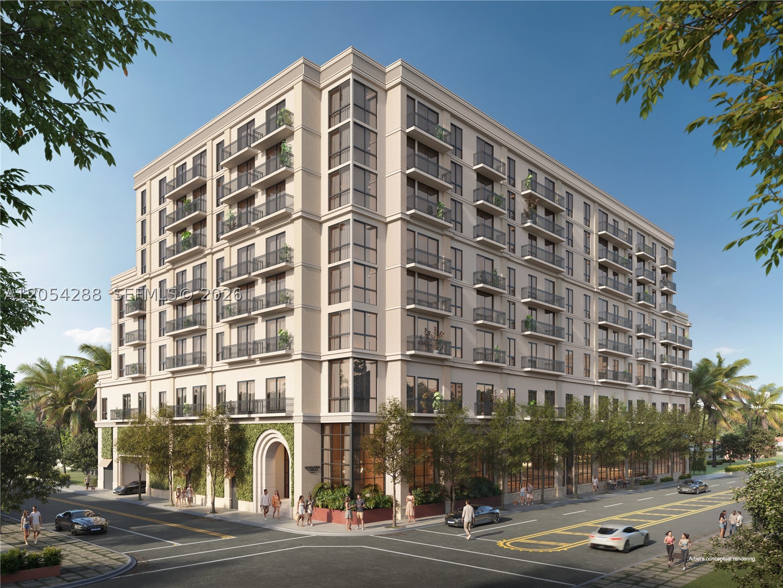 Discover contemporary luxury at Seventeen Gables Residences, an exclusive boutique condominium in the heart of Coral Gables. This residence features an open-concept floor plan, floor-to-ceiling impact glass, a private terrace, premium European-style cabinetry, engineered stone countertops, Bosch appliances, and integrated Fisher & Paykel refrigerator and dishwasher. Resort-inspired amenities include a pool with sun deck, fitness center, sauna, social club, business lounge, co-working spaces, 24-hour concierge, playground, dog park, and assigned parking. Moments from Miracle Mile's restaurants, boutiques, and parks, with easy access to Brickell, Downtown Miami, Coconut Grove, and MIA. Ideal as a primary residence, second home, or investment. 30-day minimum rental adds flexibility.